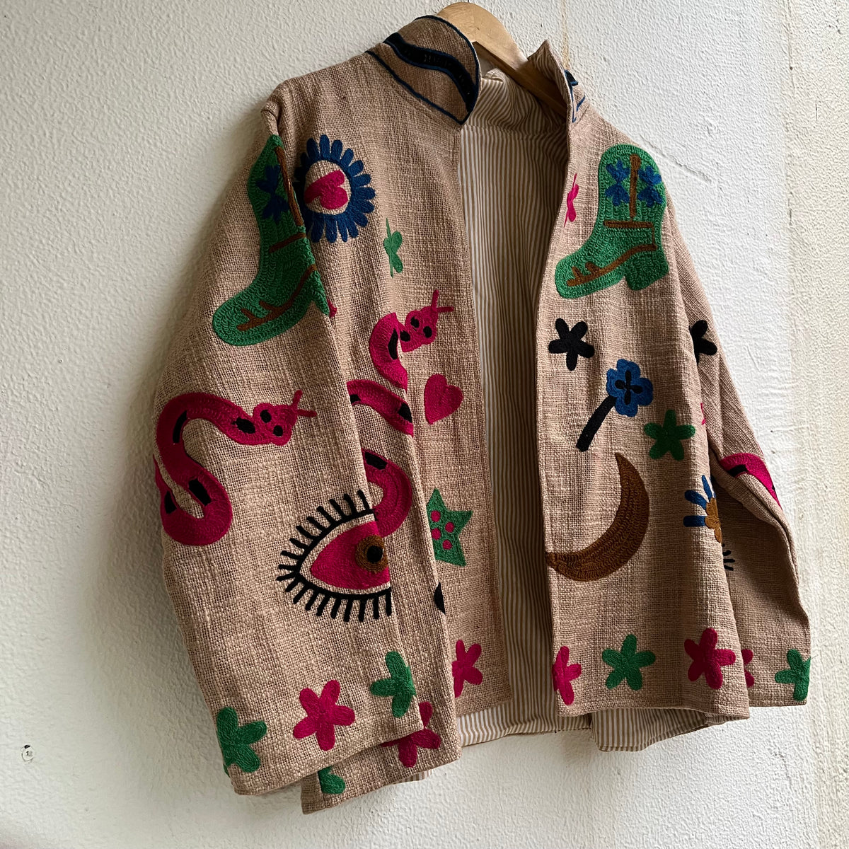 Jaipuri Thread Cotton Jacket