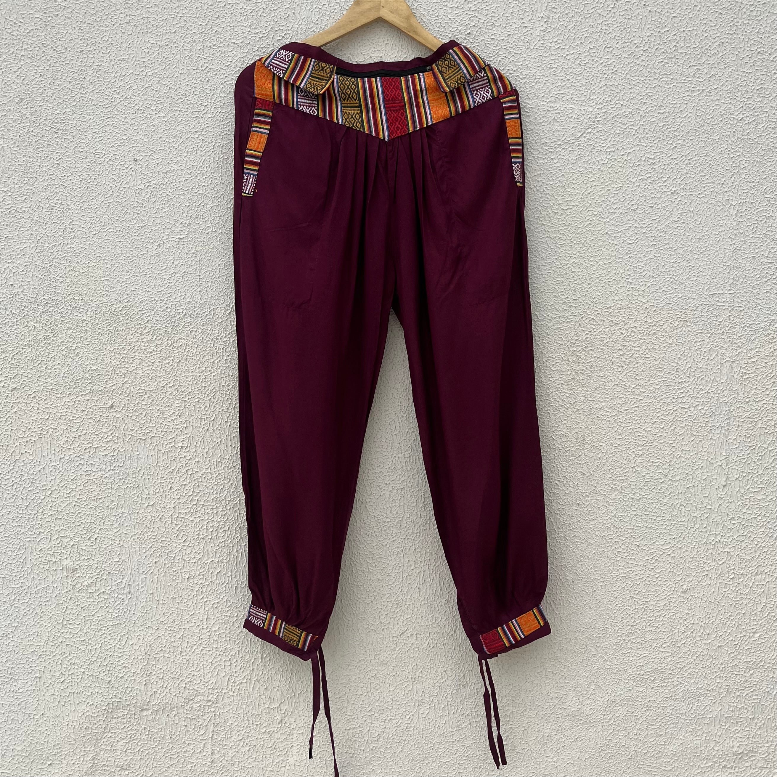 Nepali Pants - Wine