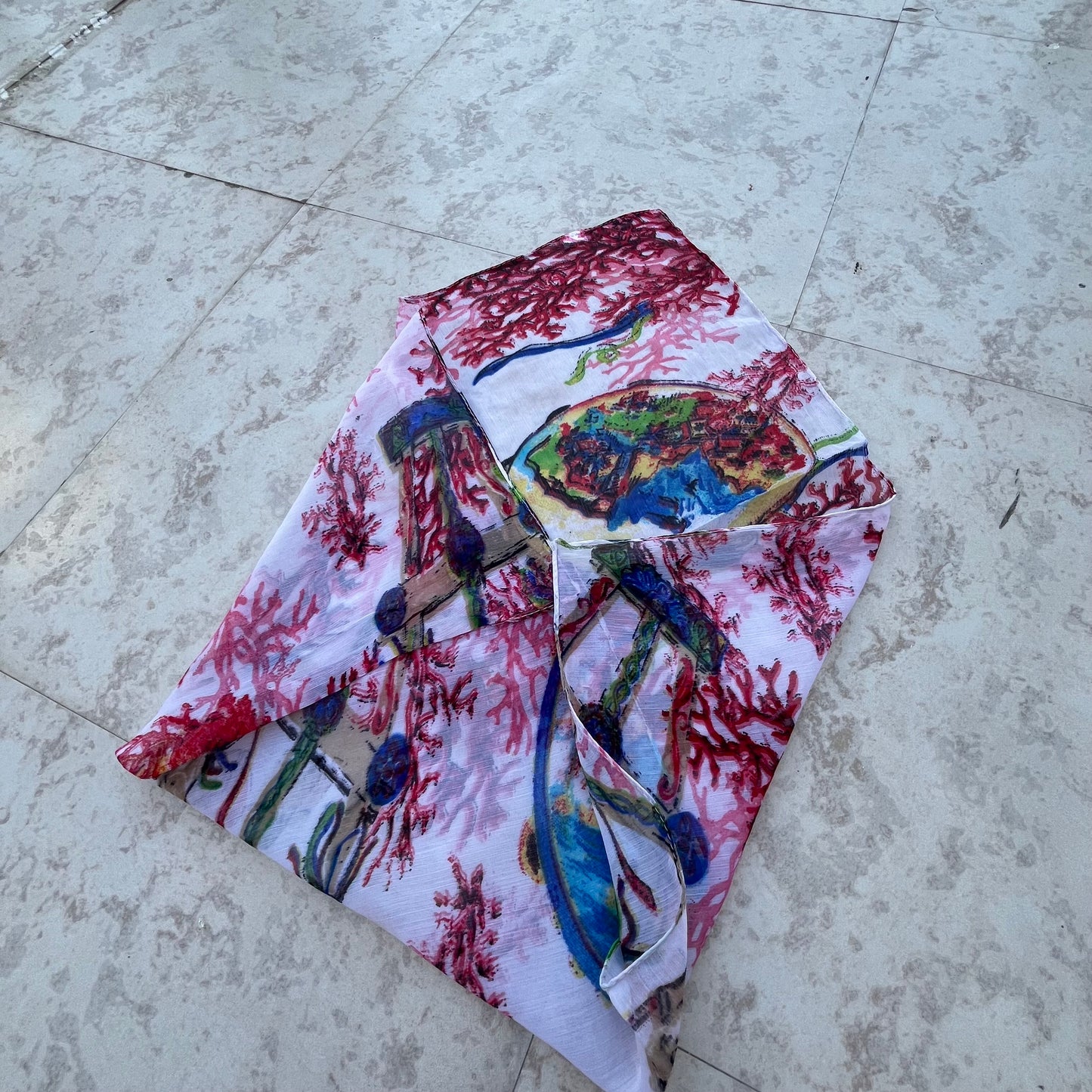 Chiffon Bandana : Multicolour