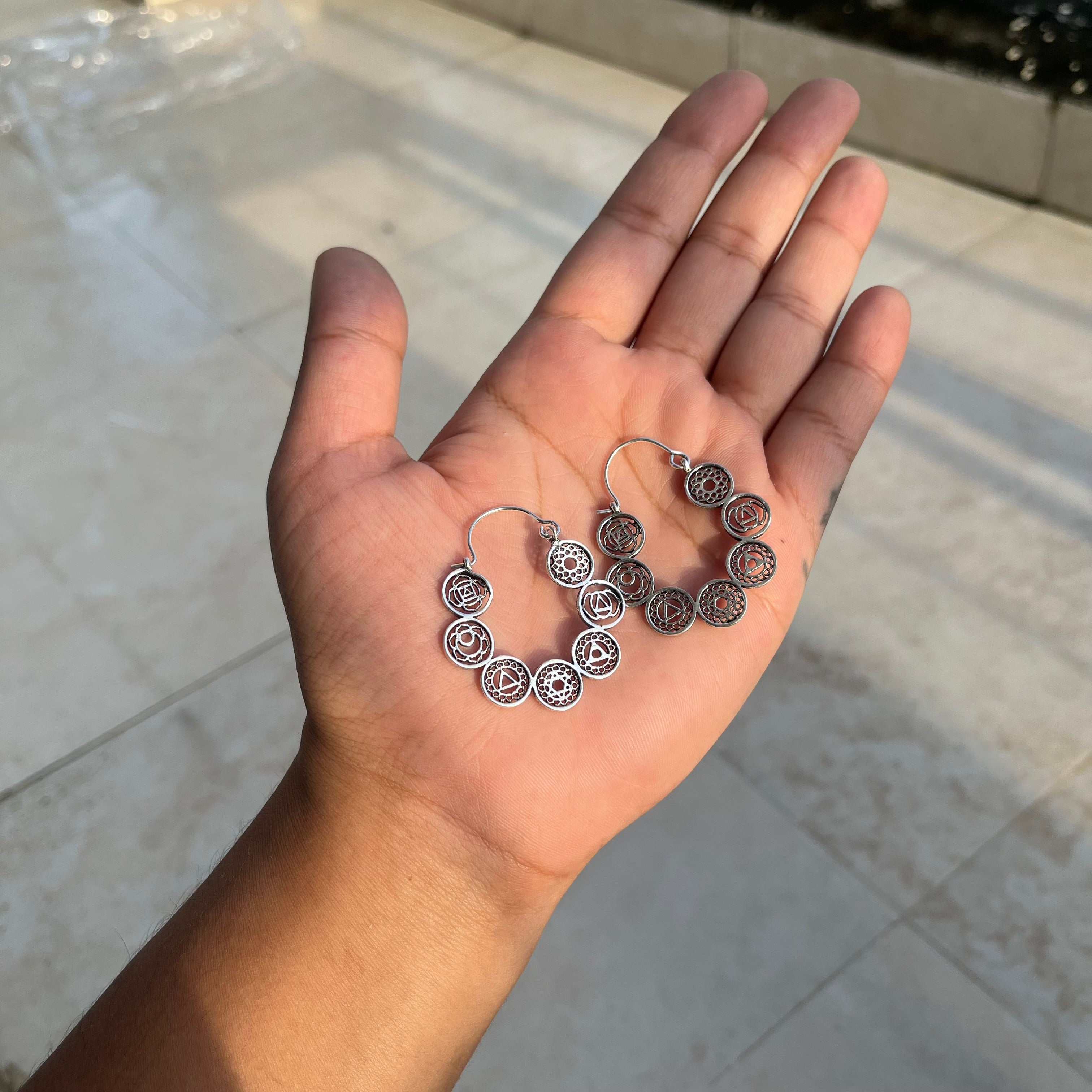 7 Chakra Earrings
