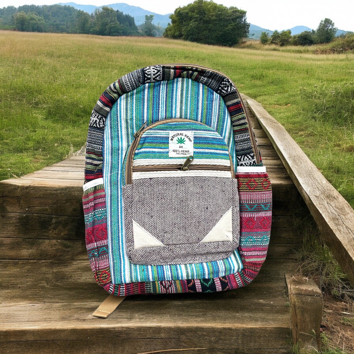 Small Hemp Backpack