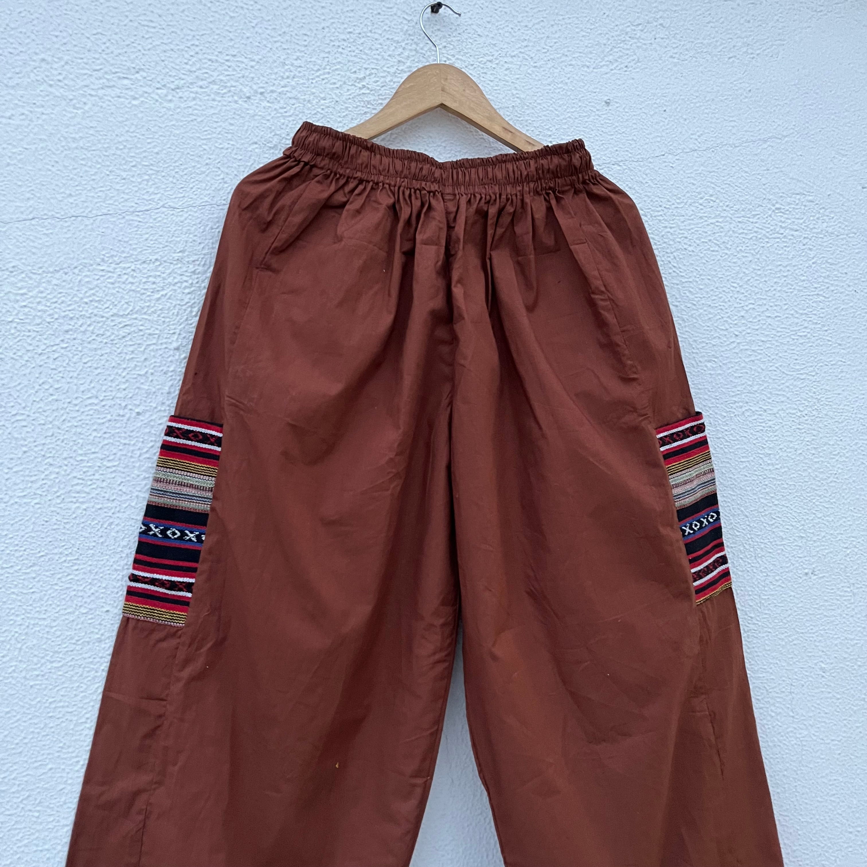 Pahadi Boho Pants - Brown