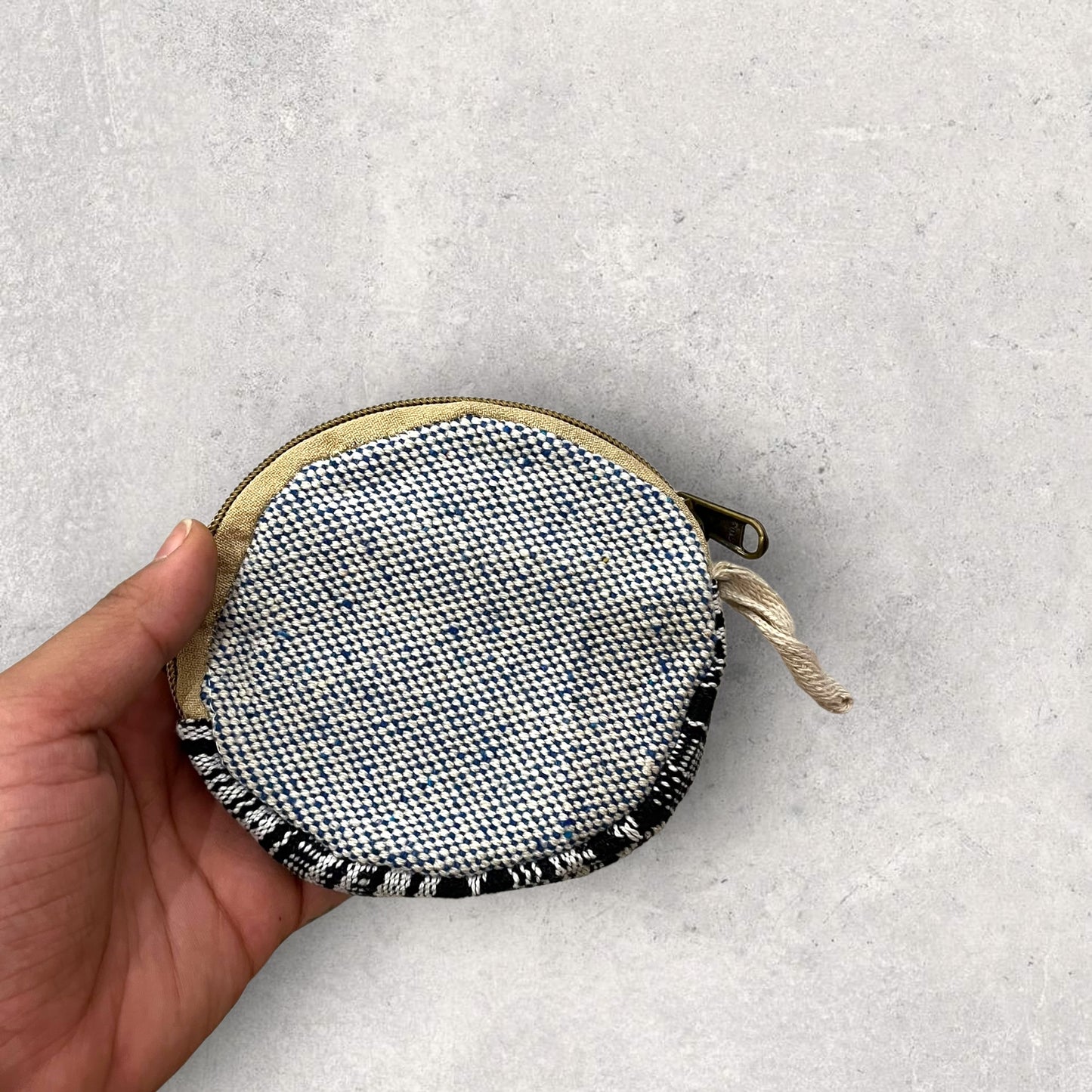 Mini Hemp Pouch (Round)