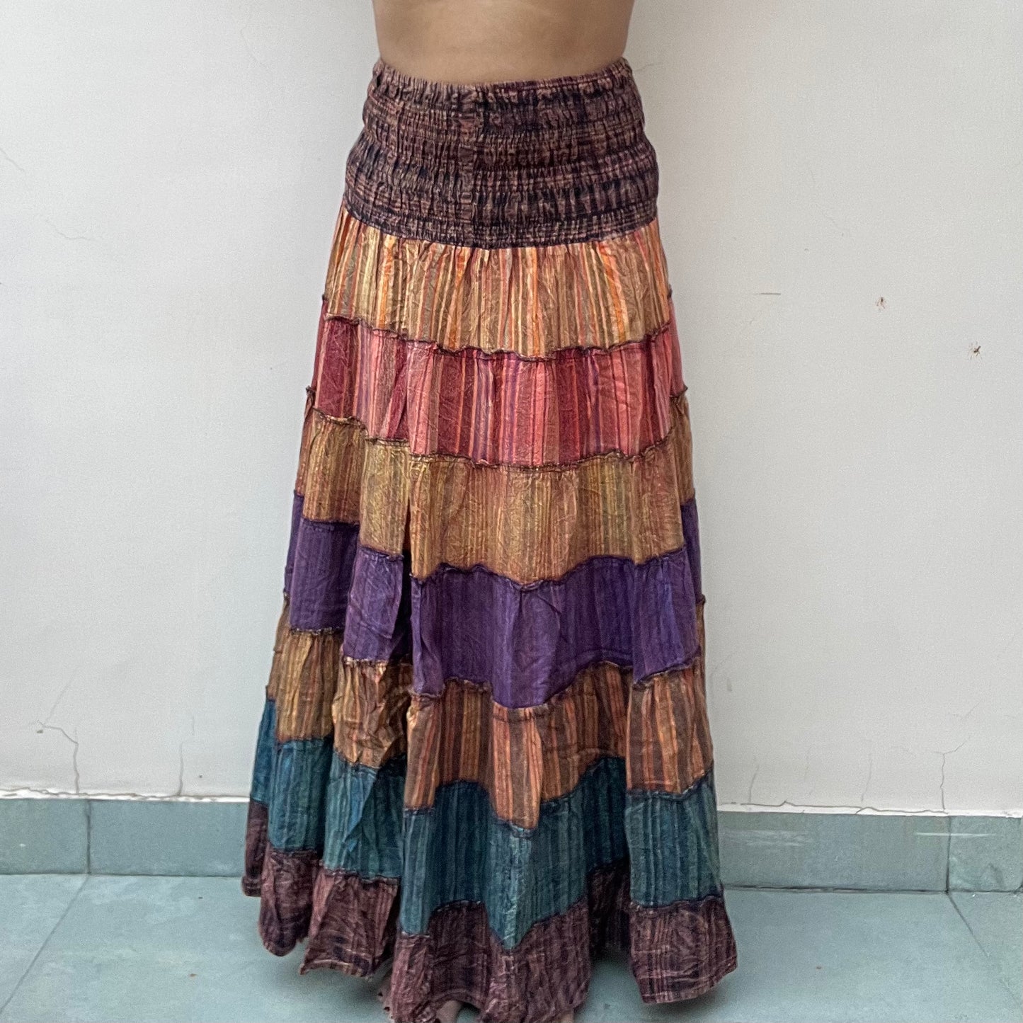 Boho Skirt - Rust