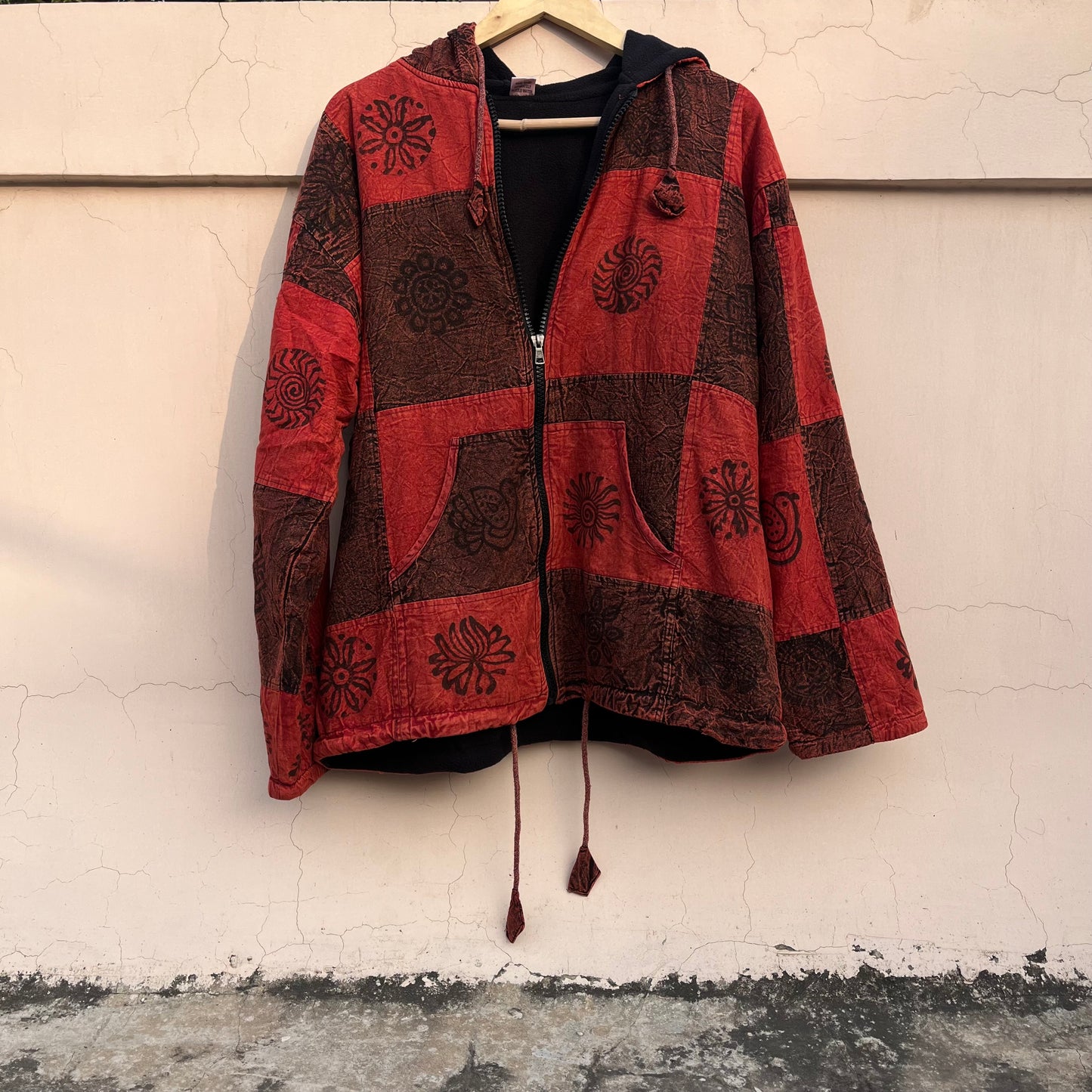 Pahadi Nepali Jacket - Brick