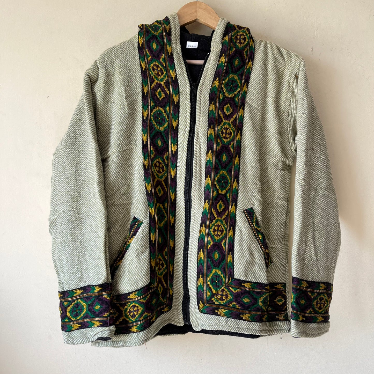 Himachali Jacket - Light Green