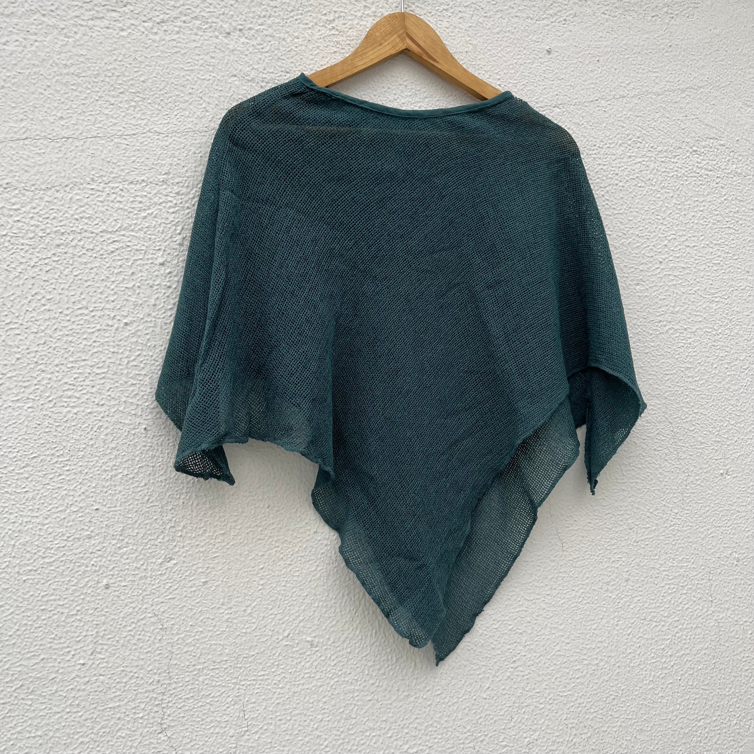 Shayra Cotton Top - Ocean Teal