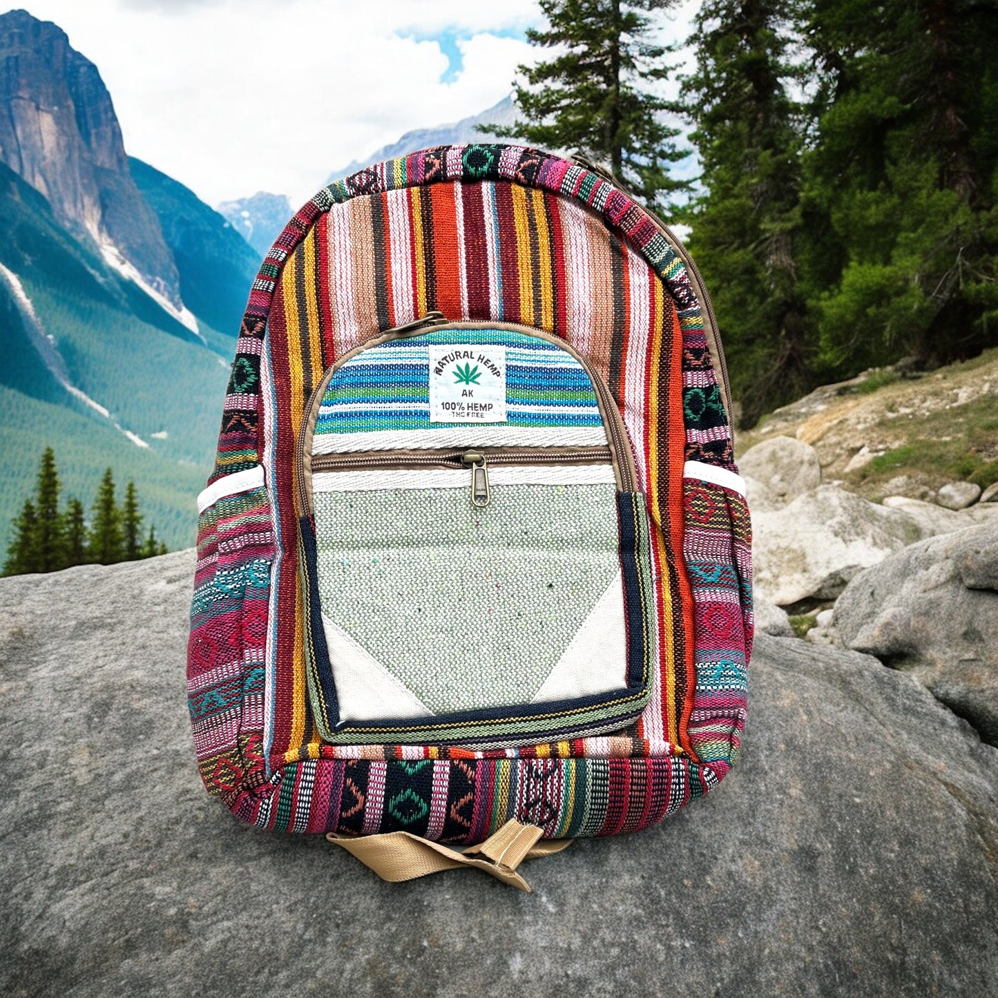 Small Hemp Backpack