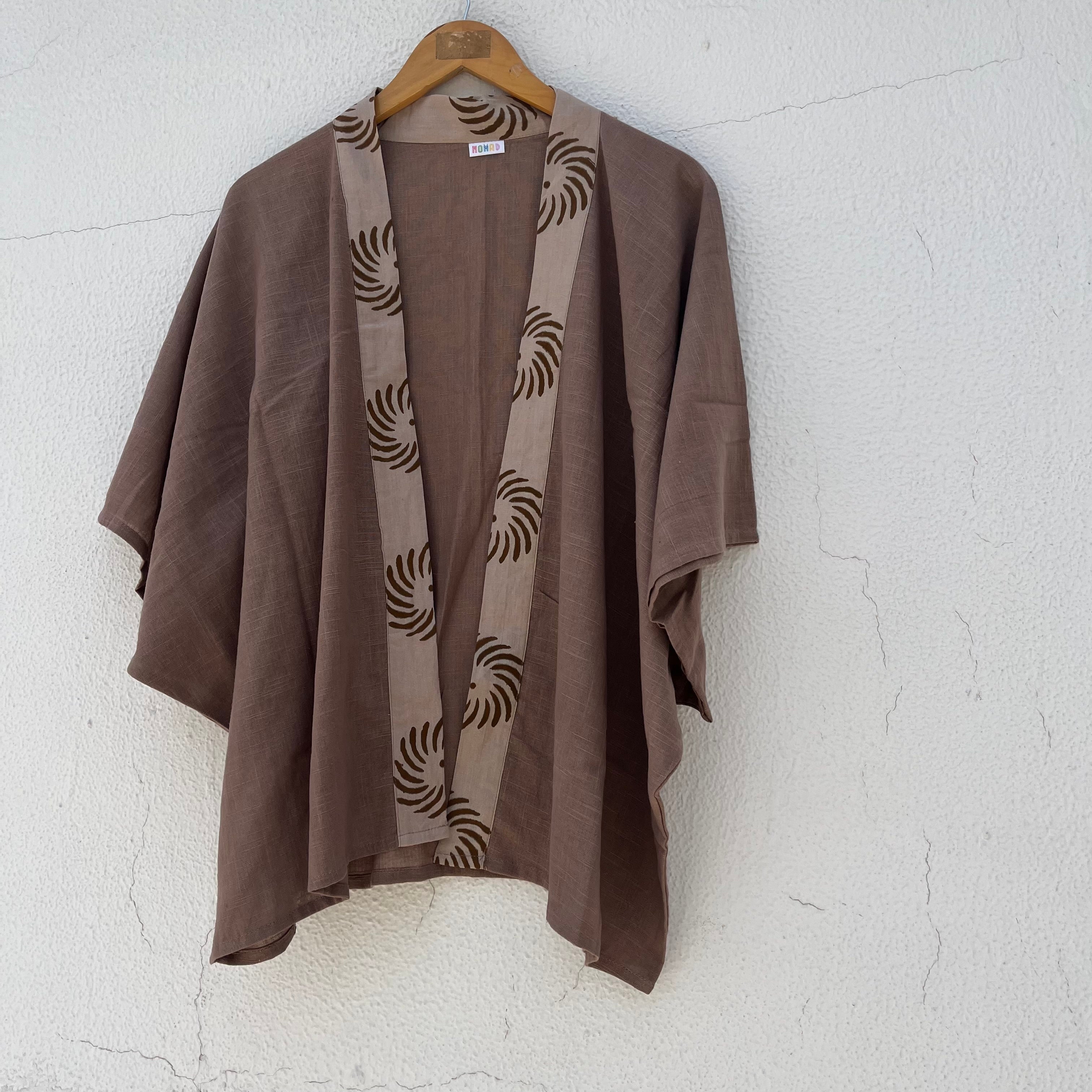 Arika Cotton Shrug- Light Sand