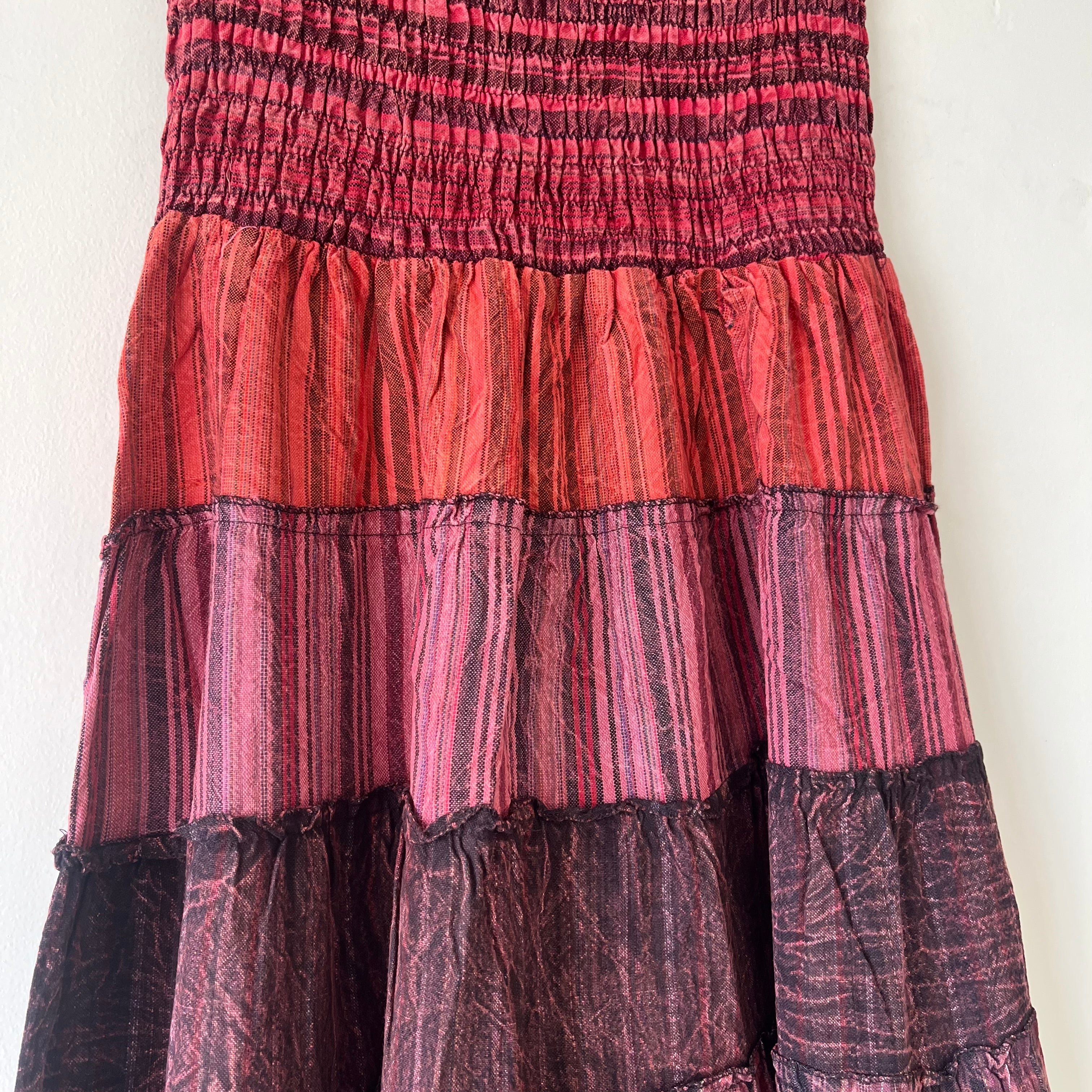 Boho Skirt - Sangria