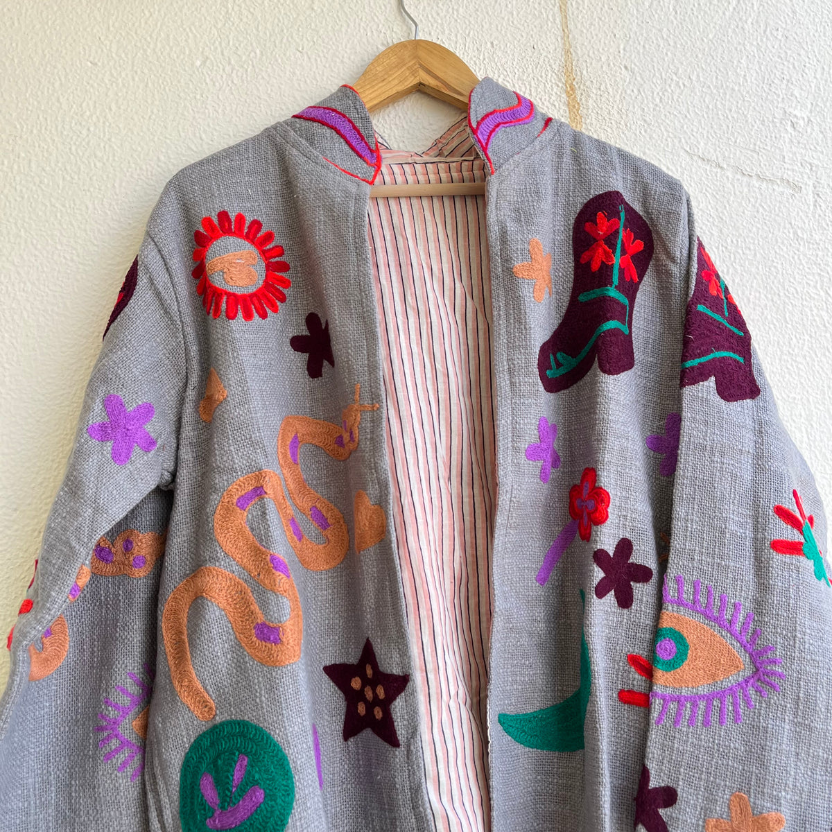 Jaipuri Thread Cotton Jacket