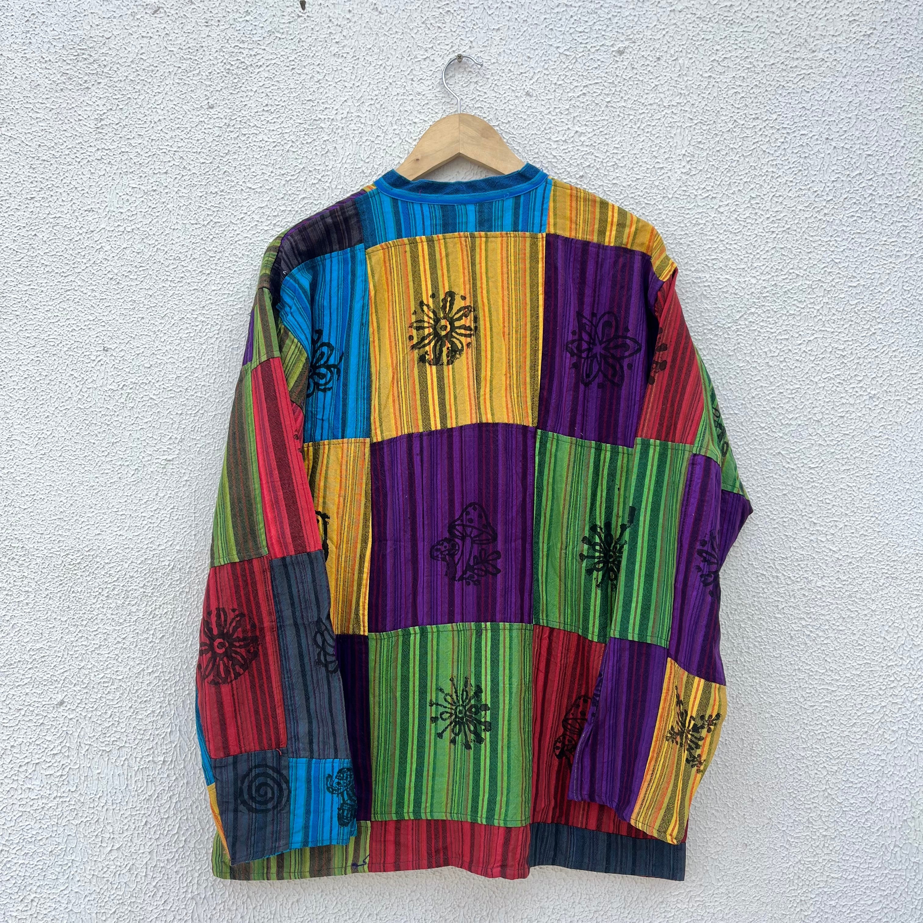 Nomad Patchwork Kurta - Multicolour