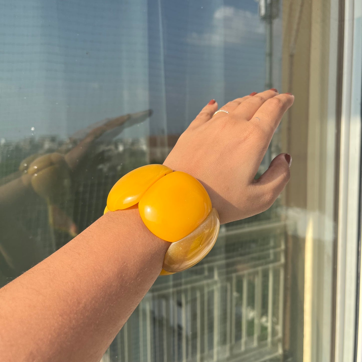 Vintage Acrylic Bracelet