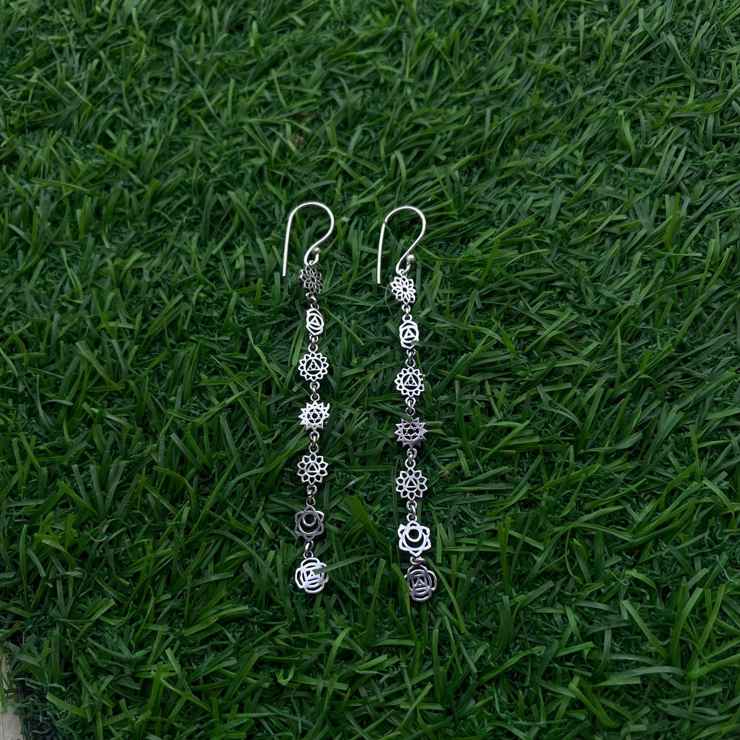 Long Chakra Earrings
