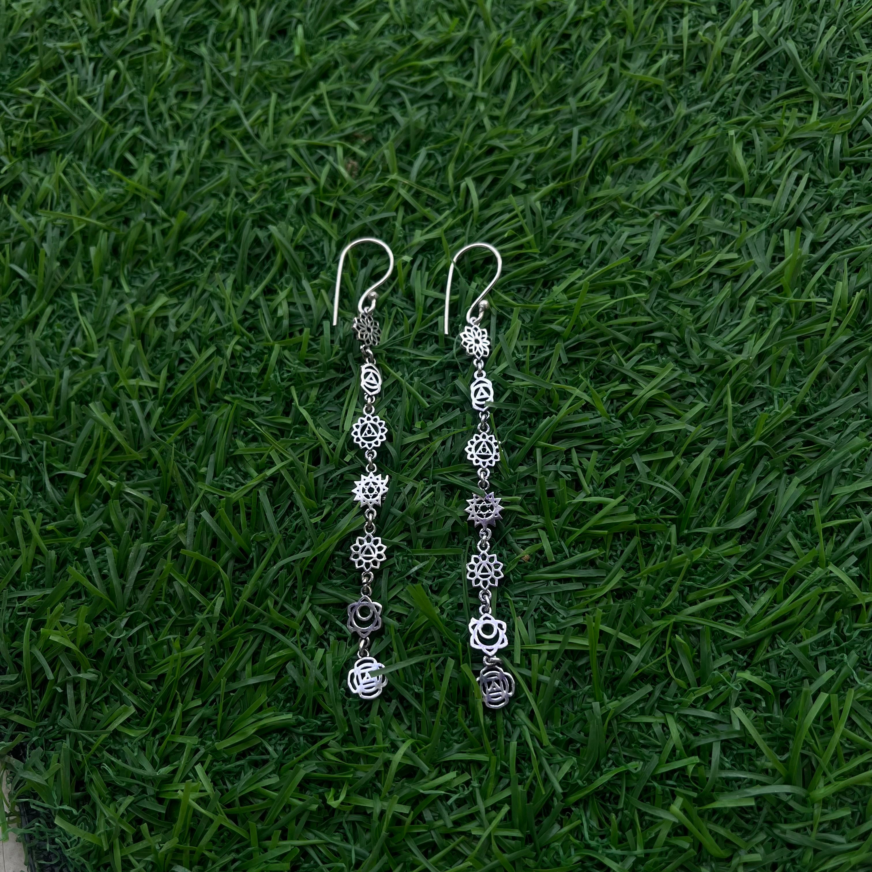 Long Chakra Earrings