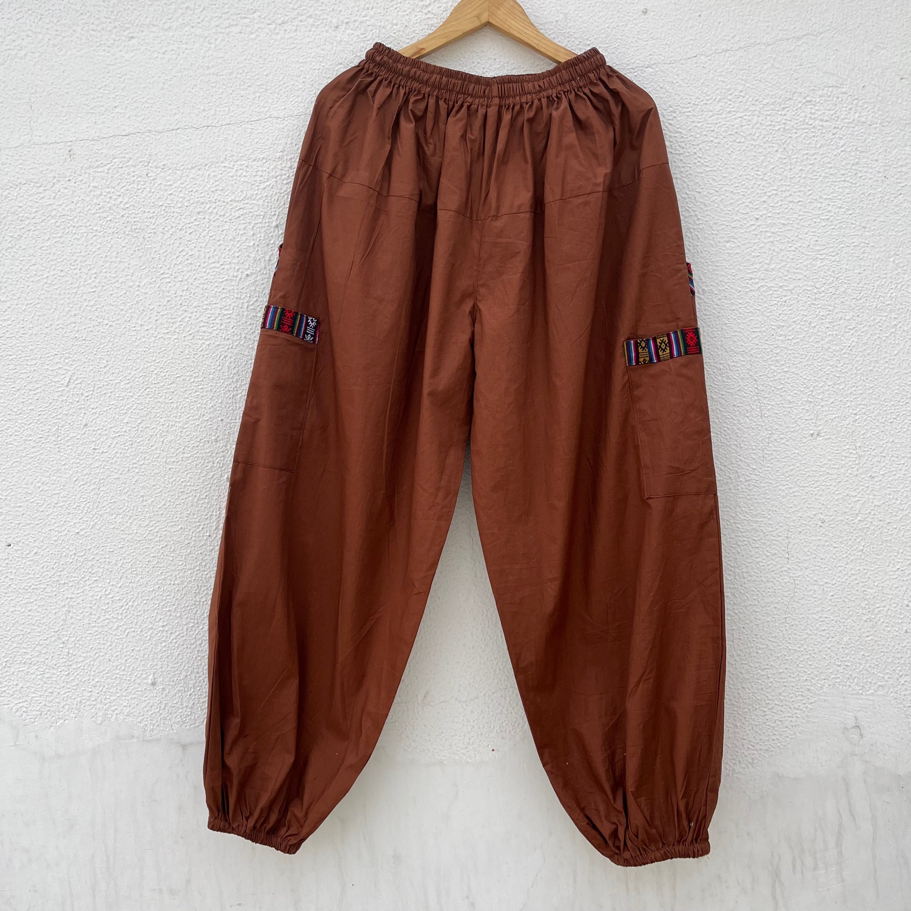 Pahadi Chakra Pants - Brown