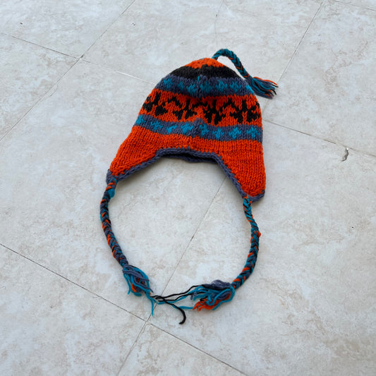 Winter Cap with braids