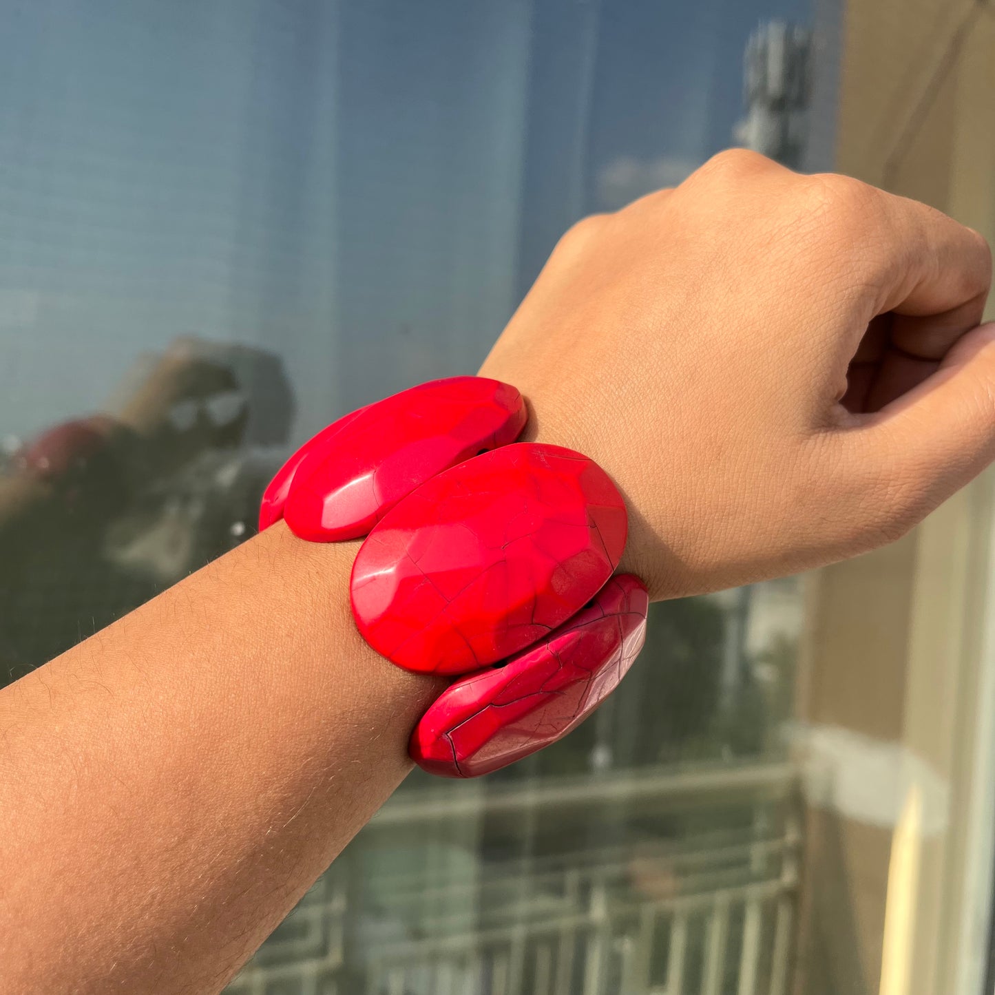 Vintage Acrylic Bracelet