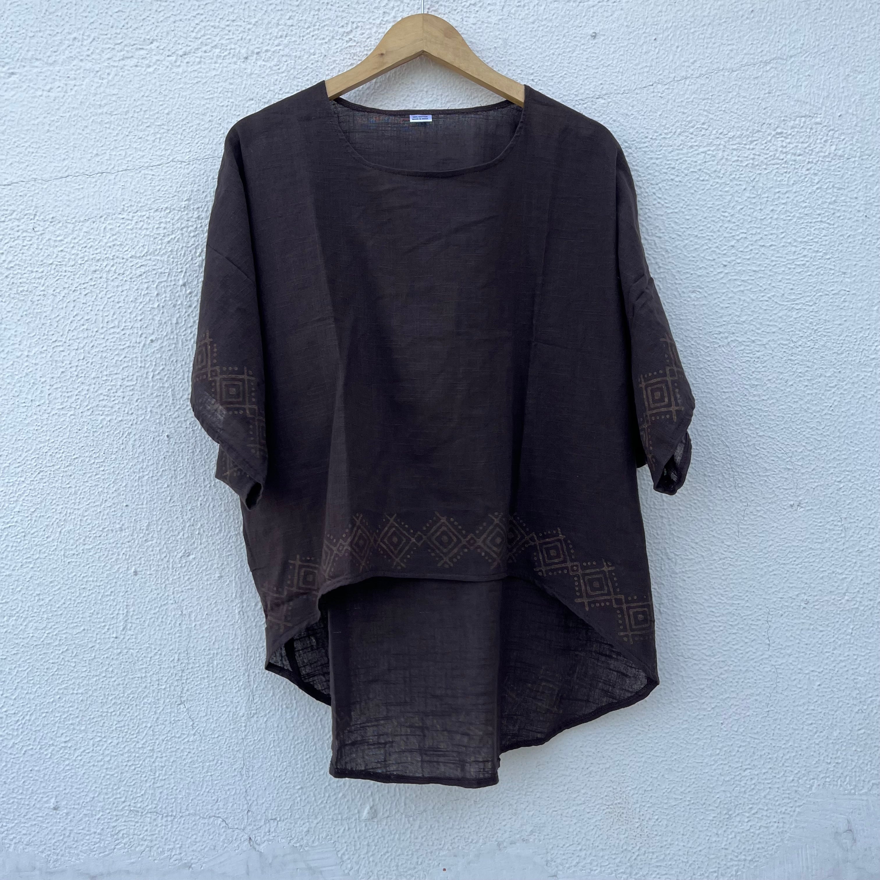 Aawara Cotton Top- Claywood Brown