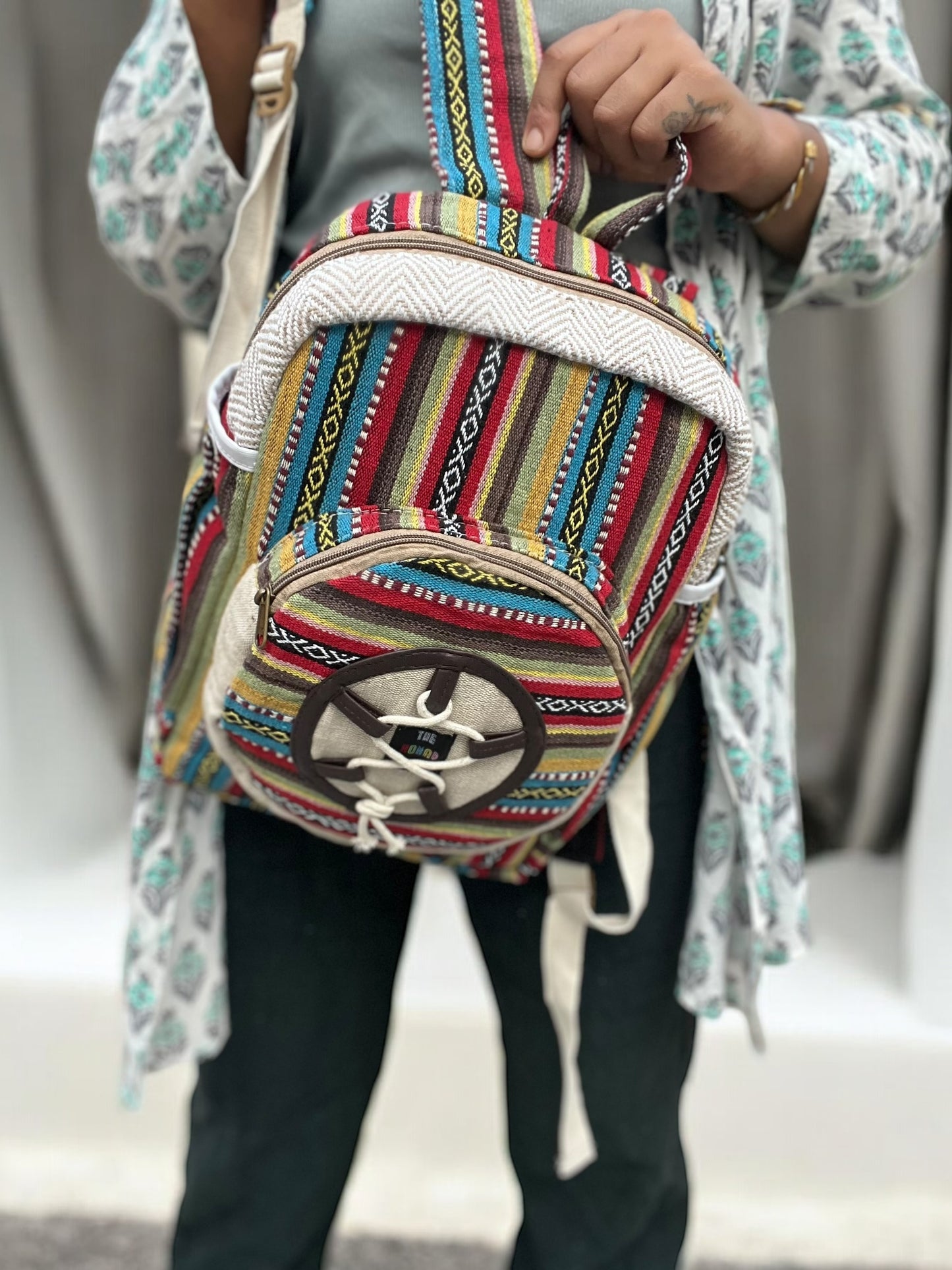 Small Hemp Backpack