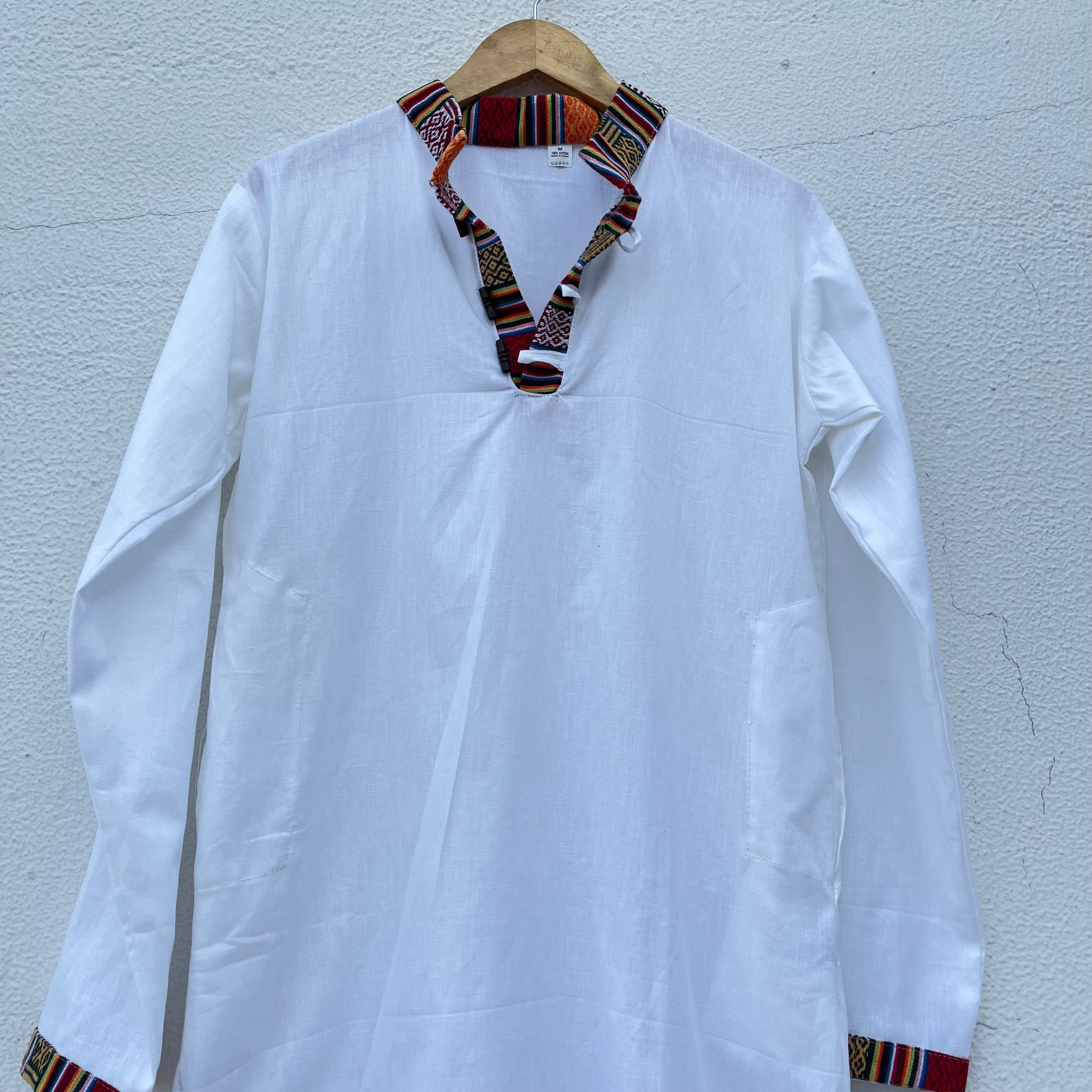 Nepali Kurta - White