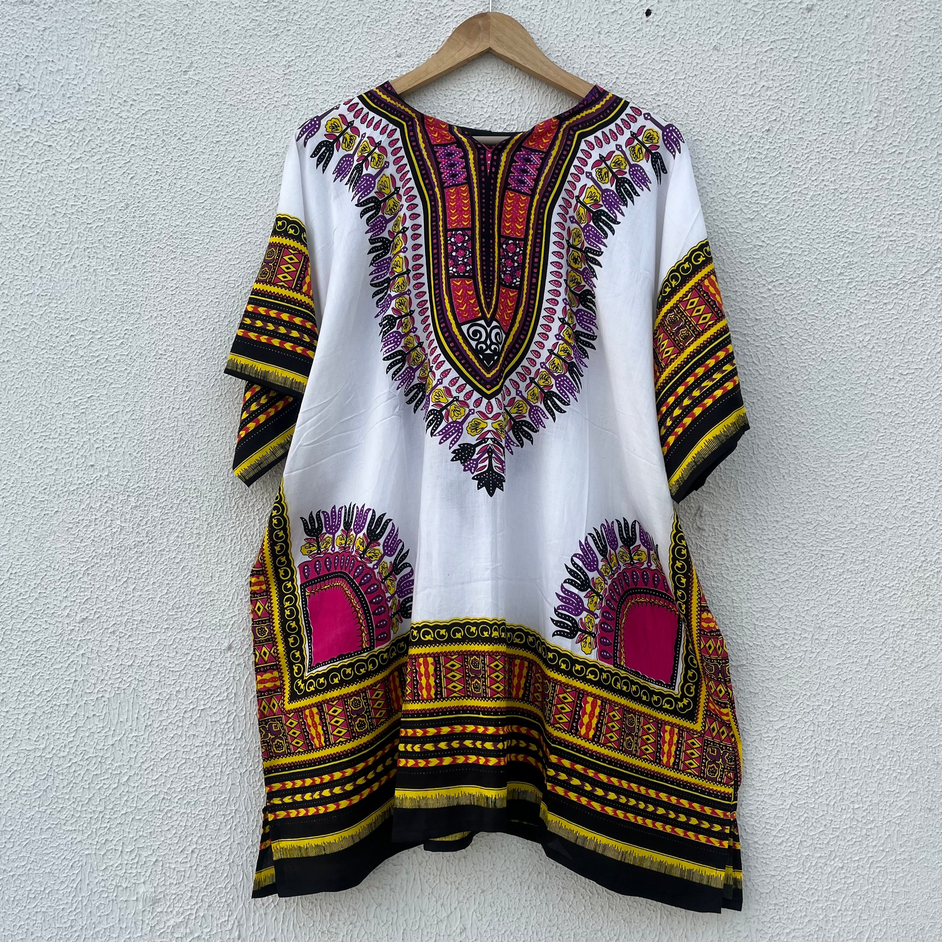 Dashiki Shirt - White
