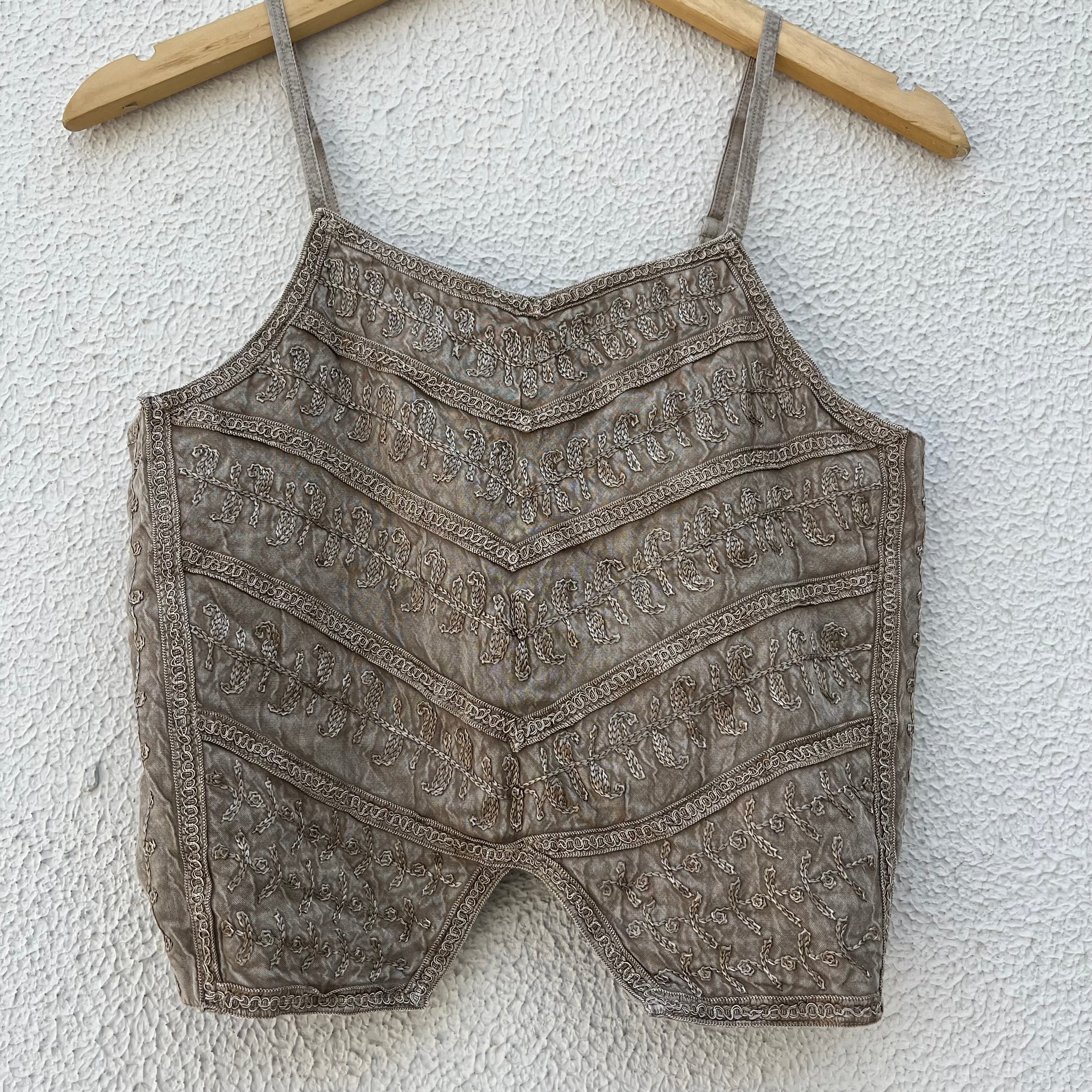 Parvati Thread Top - Beige