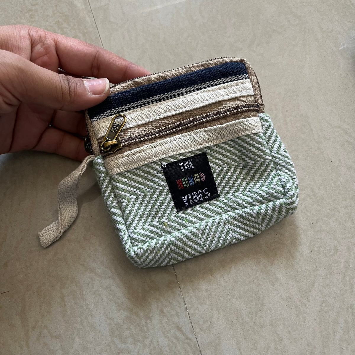 Mini Hemp Pouch (Square)