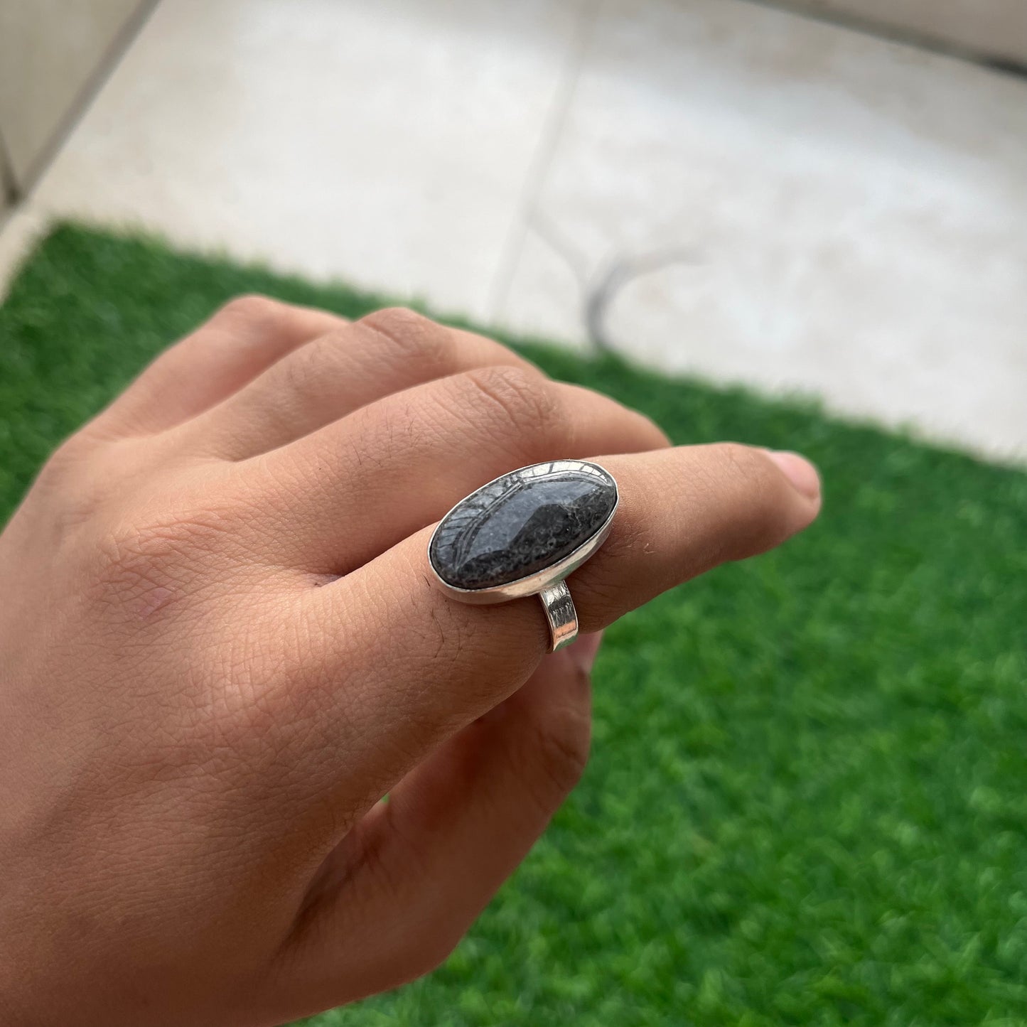 Coral Adjustable Ring