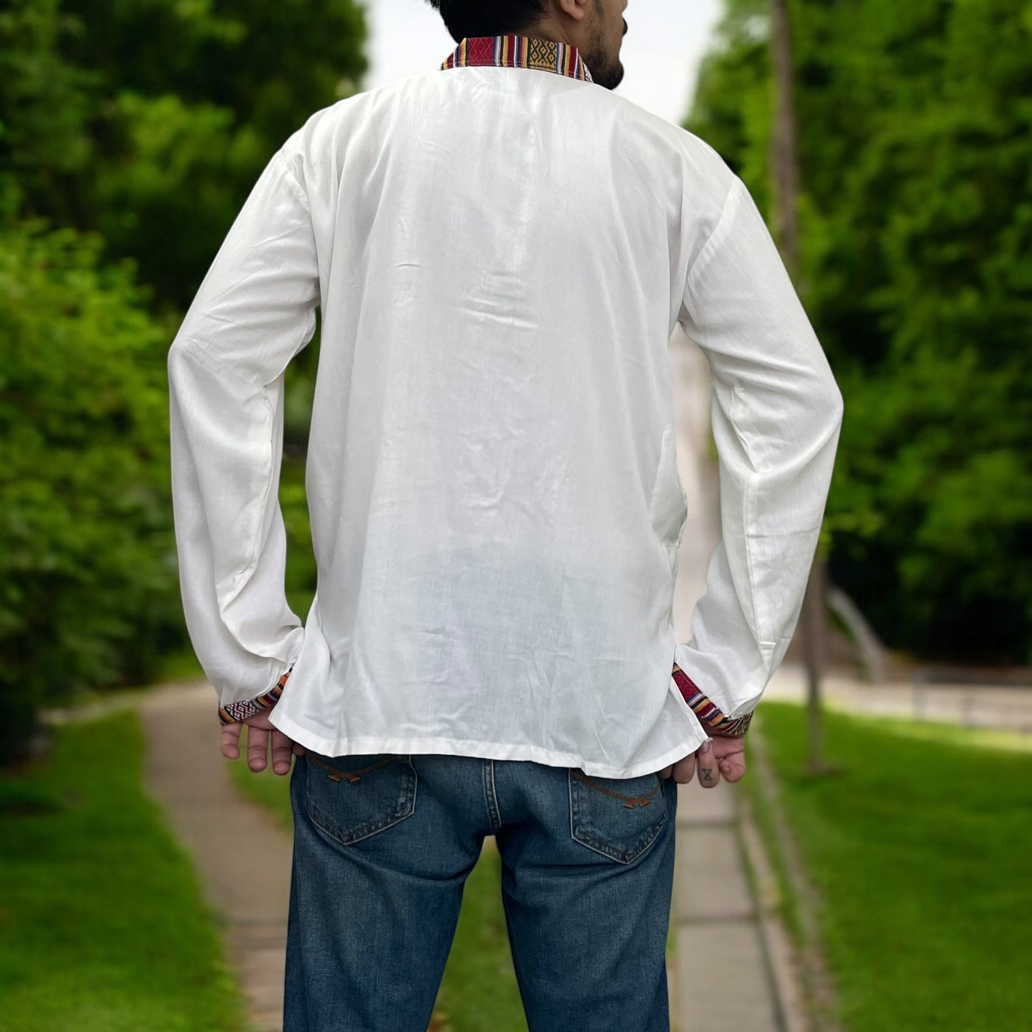 Nepali Kurta - Cream