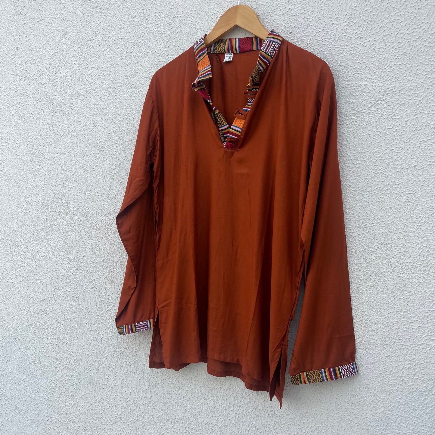 Nepali Kurta - Orange