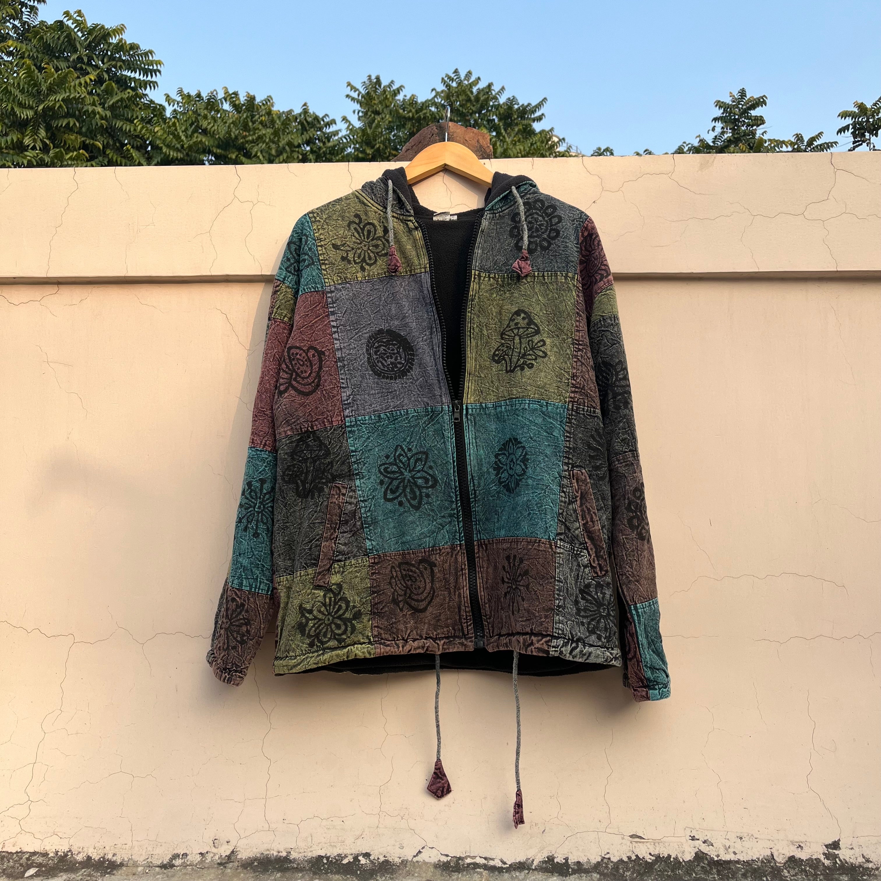 Pahadi Nepali Jacket - Multicolour