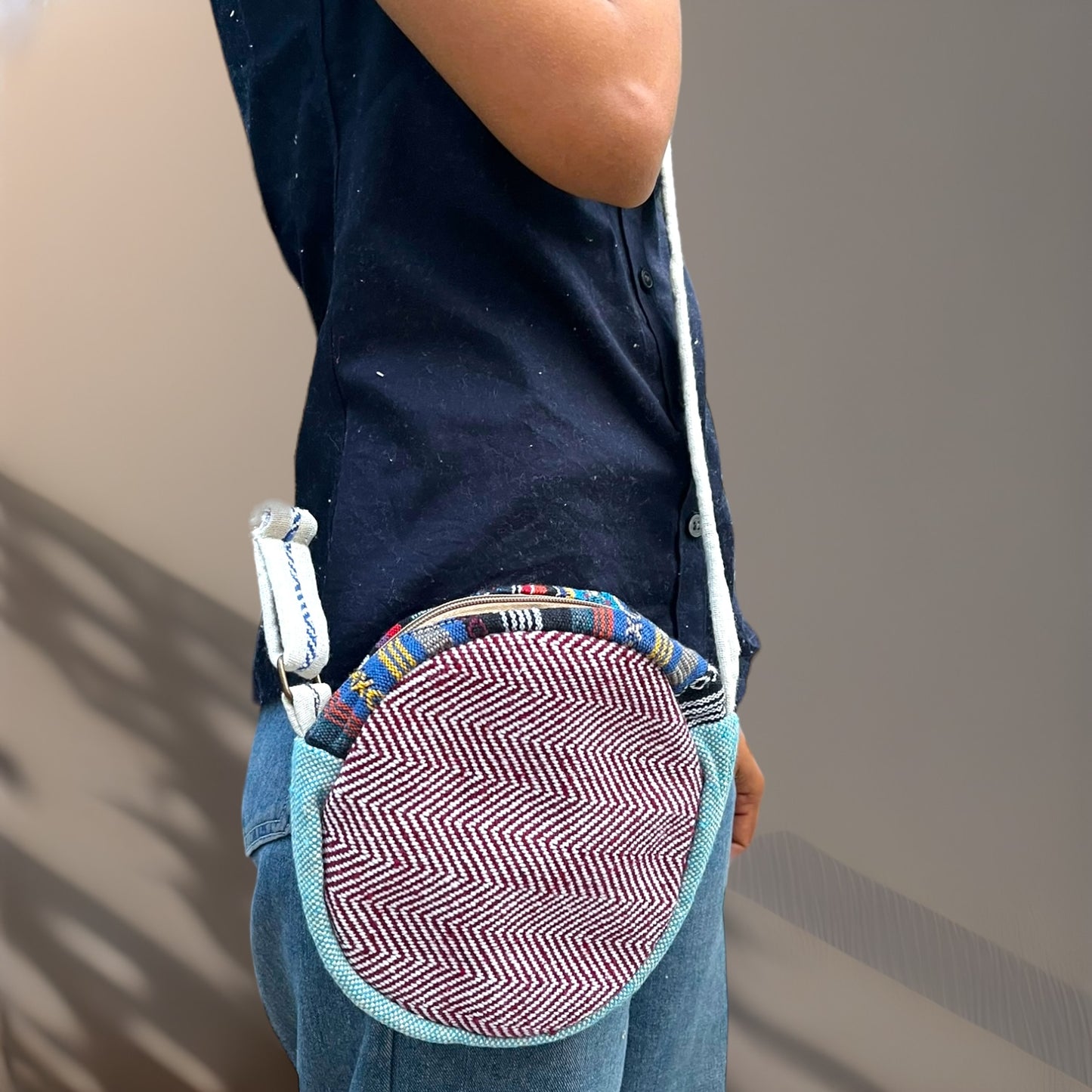 Round Sling Bag