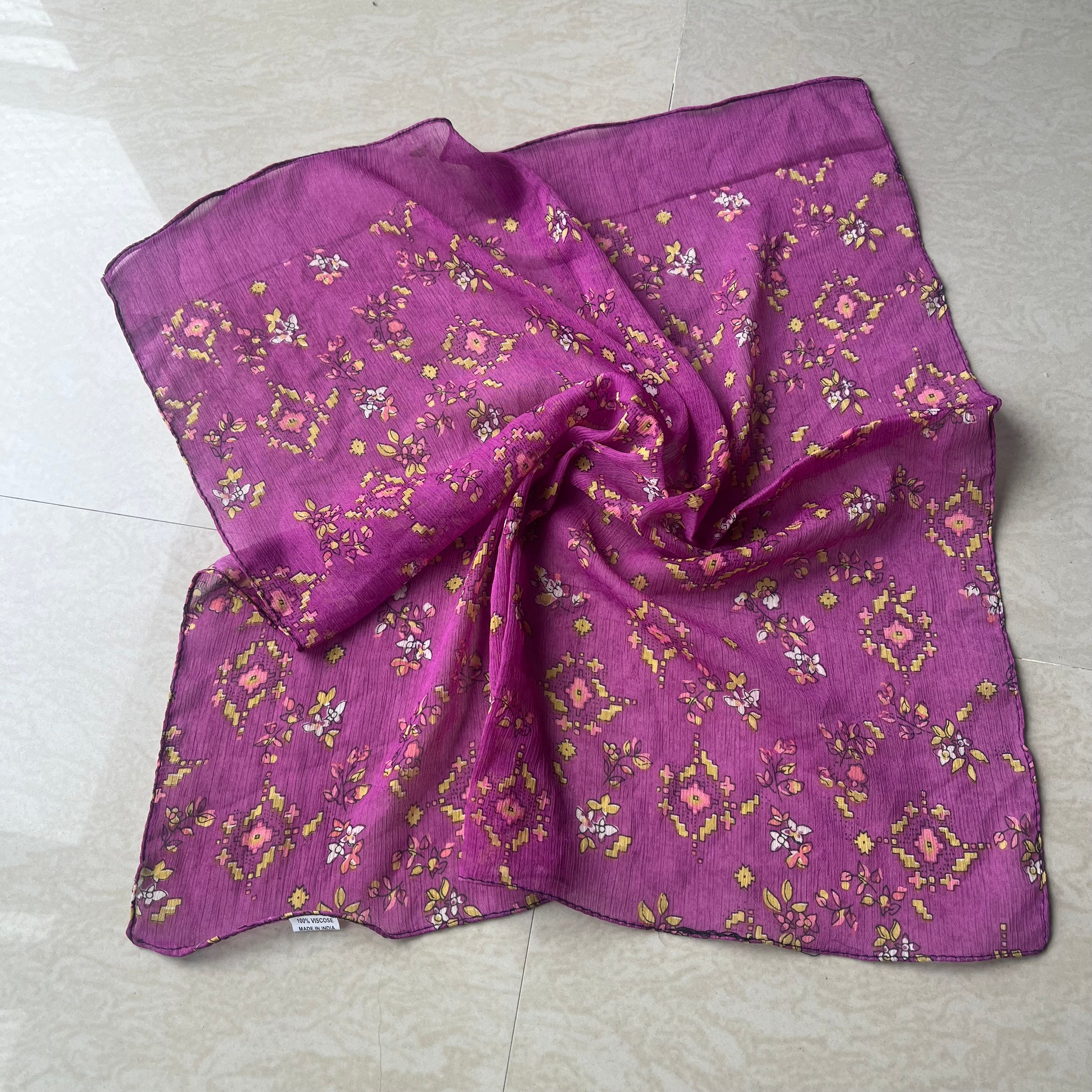 Chiffon Bandana : Multicolour