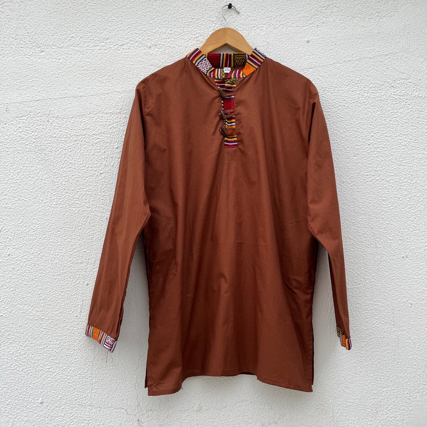 Nepali Kurta - Brown