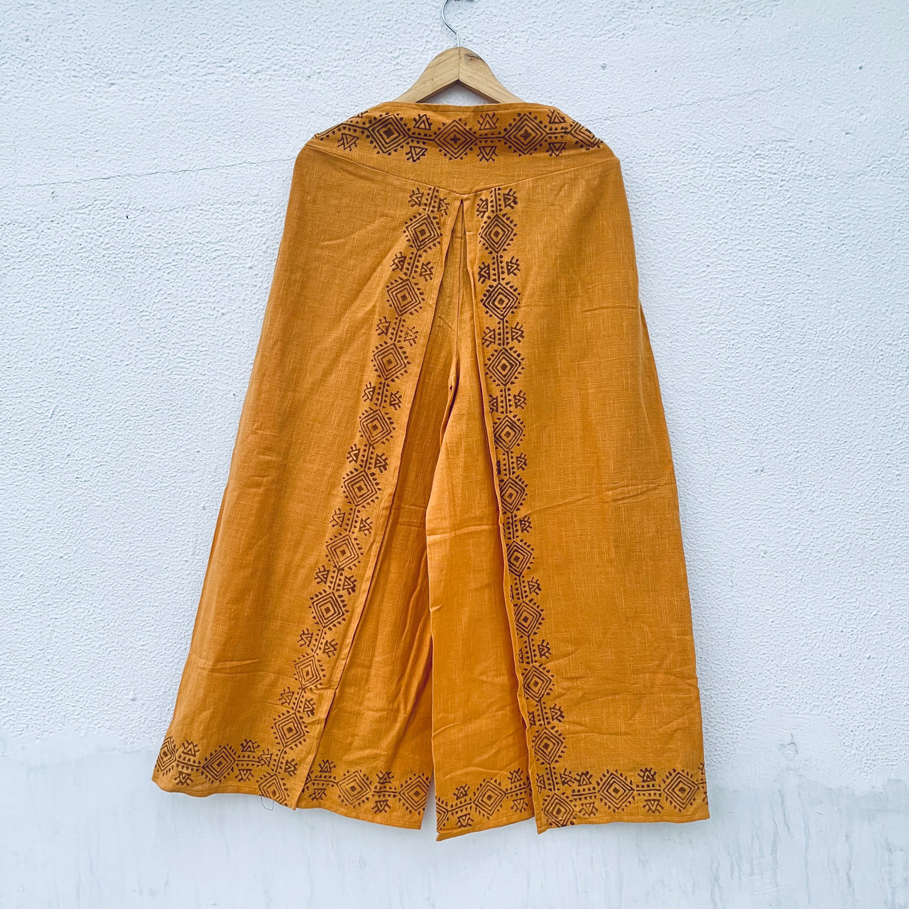 Mastani Cotton Pant- Mustard