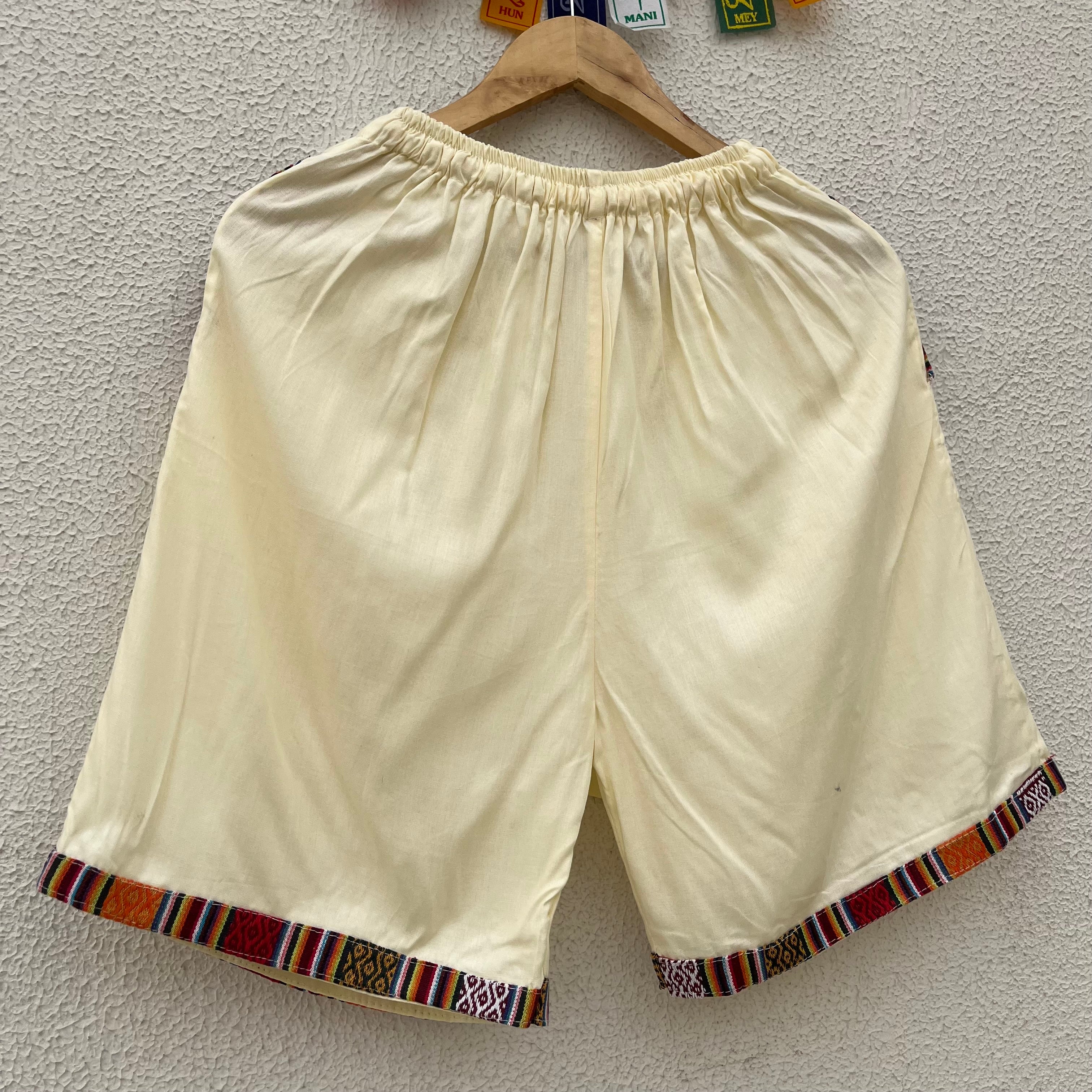 Pahadi Shorts - Cream
