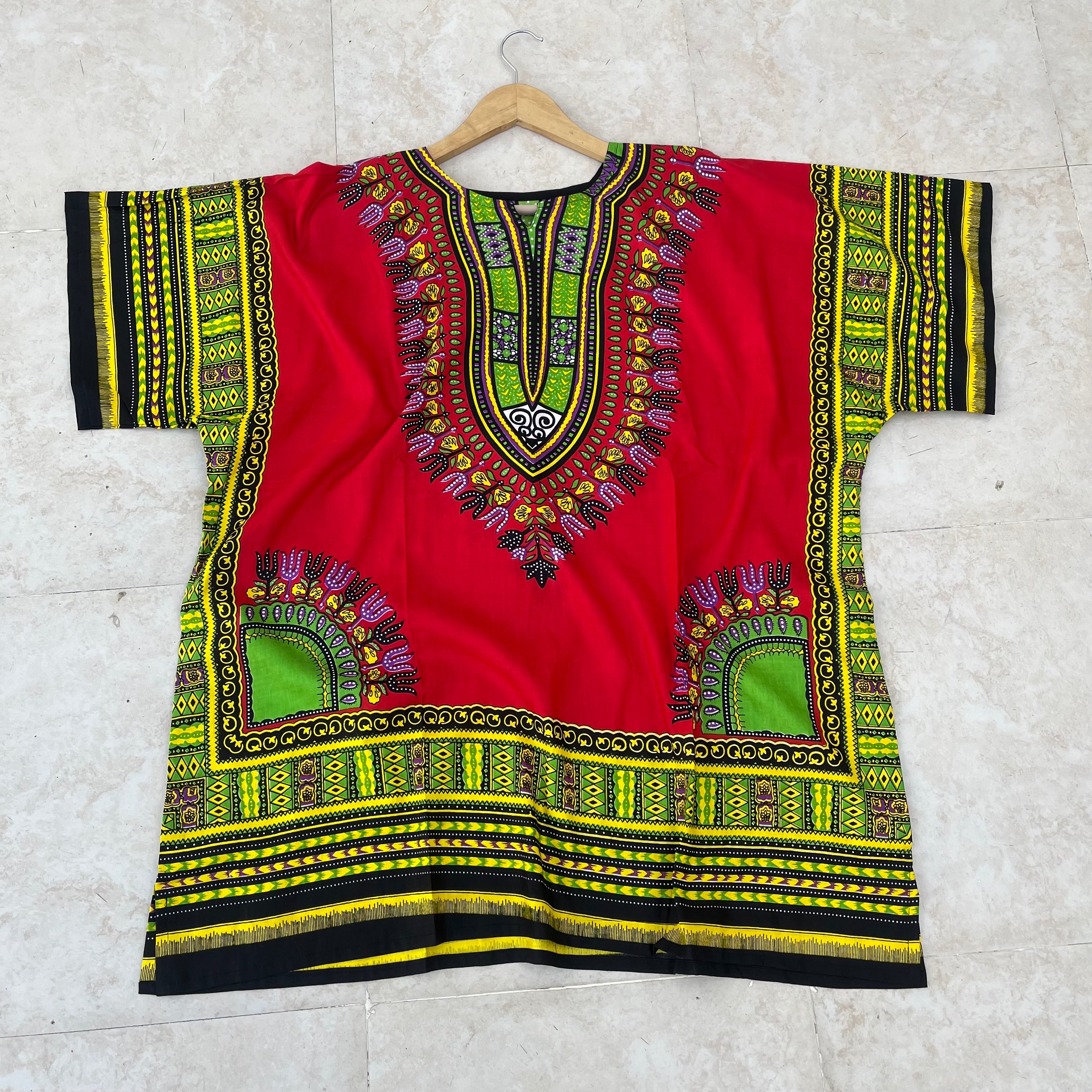 Dashiki Shirt - Red