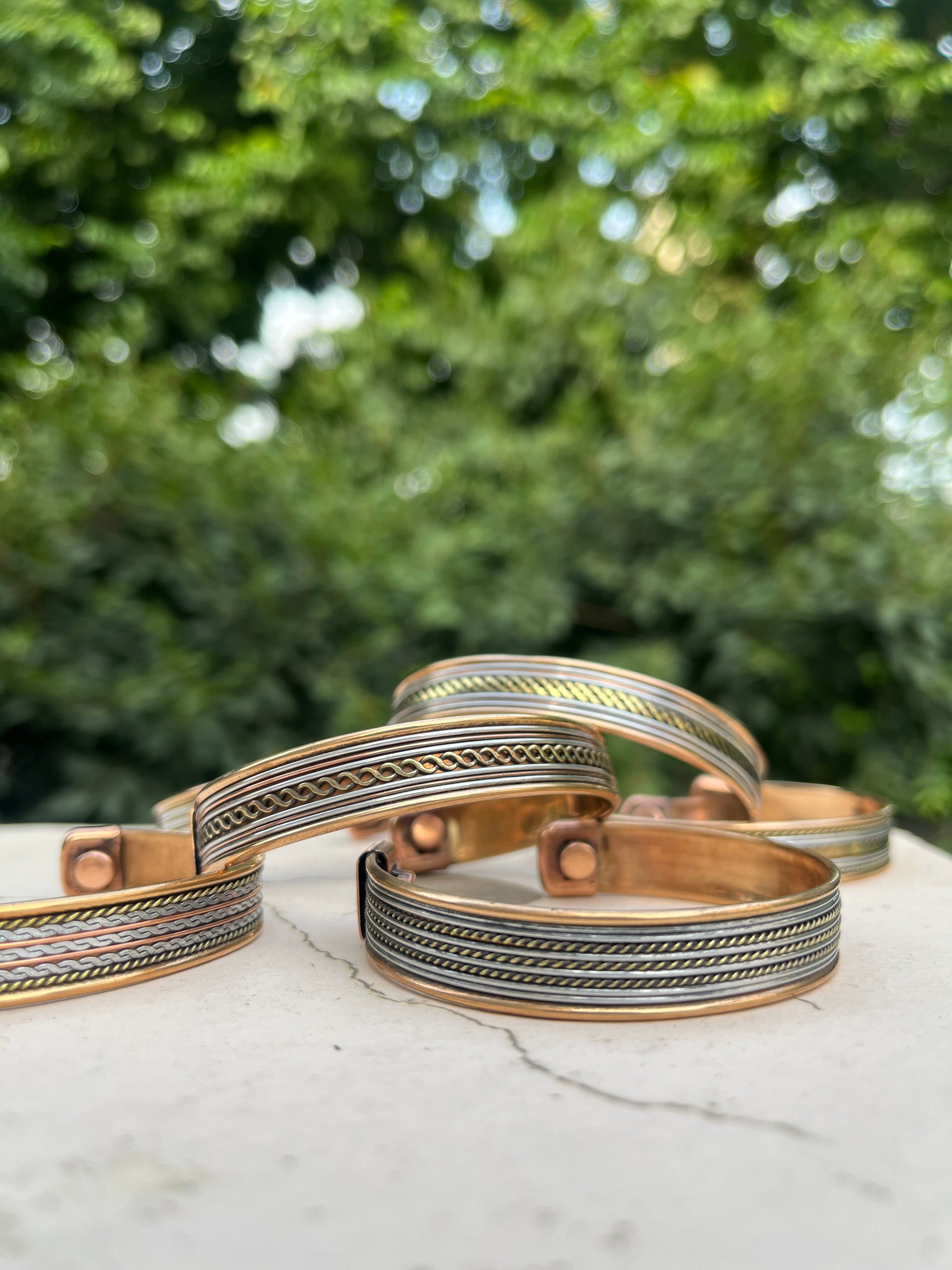 2 Brass Bracelet