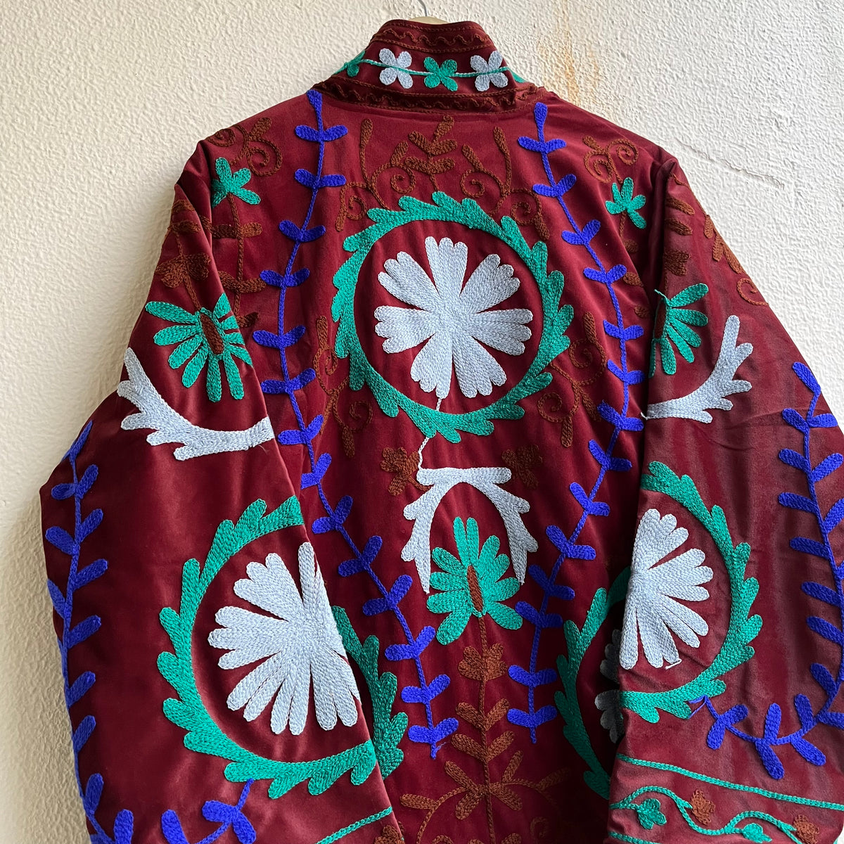Jaipuri Thread Velvet Jacket