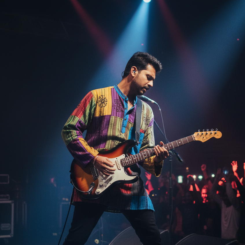 Nomad Patchwork Kurta - Multicolour