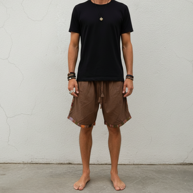 Pahadi Shorts - Brown