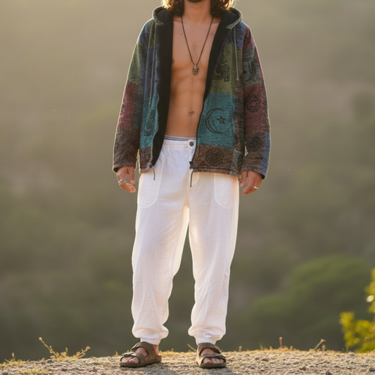 Pahadi Nepali Jacket - Multicolour