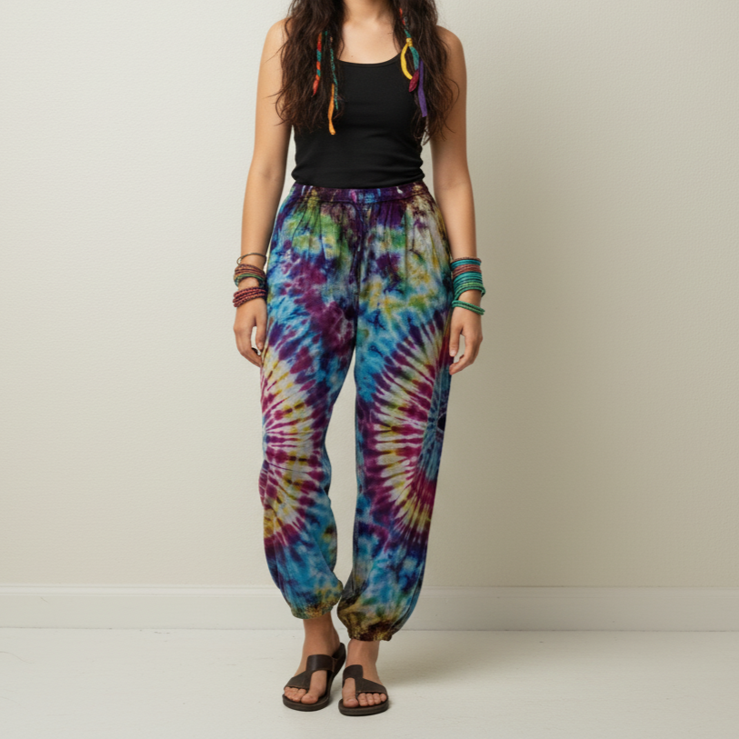 Kasol Trance Pants - Psychedelic Plum