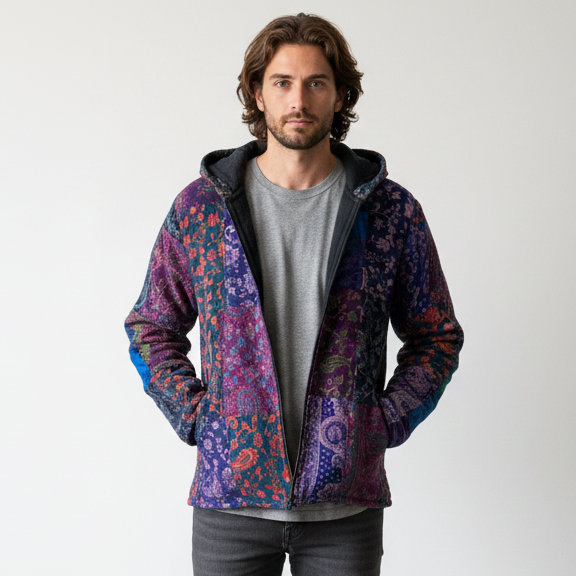 Himachali Jacket - Assorted Patchwork