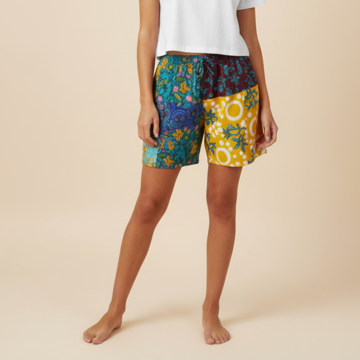 Patchwork Shorts - Mix Colours