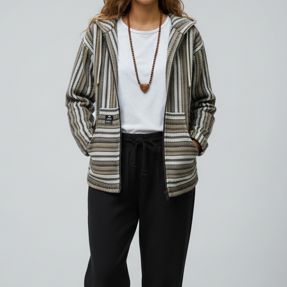 Hemp Jacket - Beige