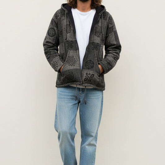 Pahadi Nepali Jacket - Night