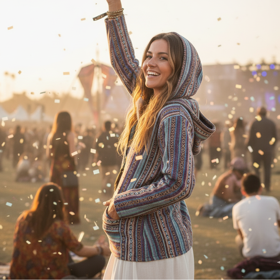 Hemp Jacket - Pastel Shade