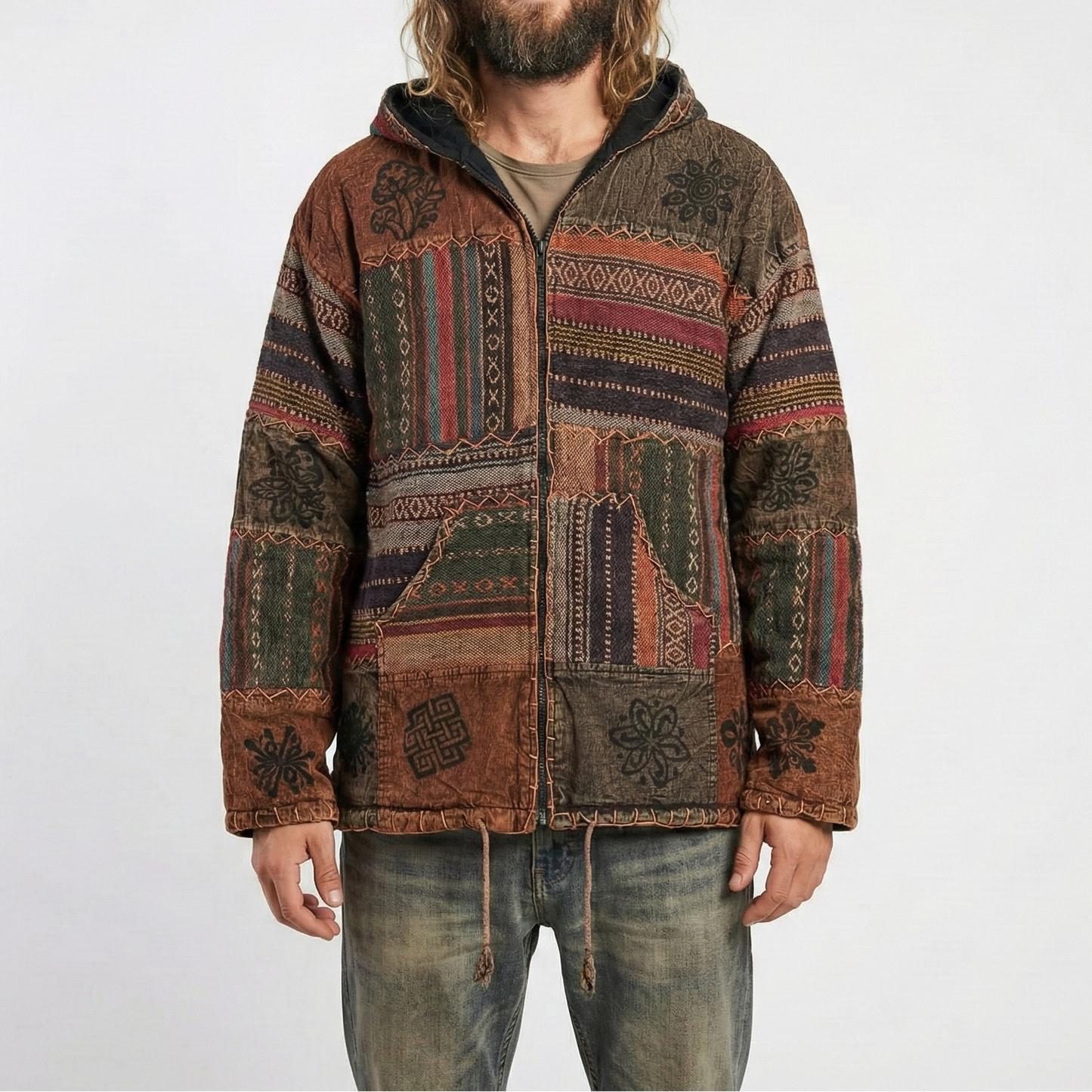 Himalayan Threads Jacket - Wood